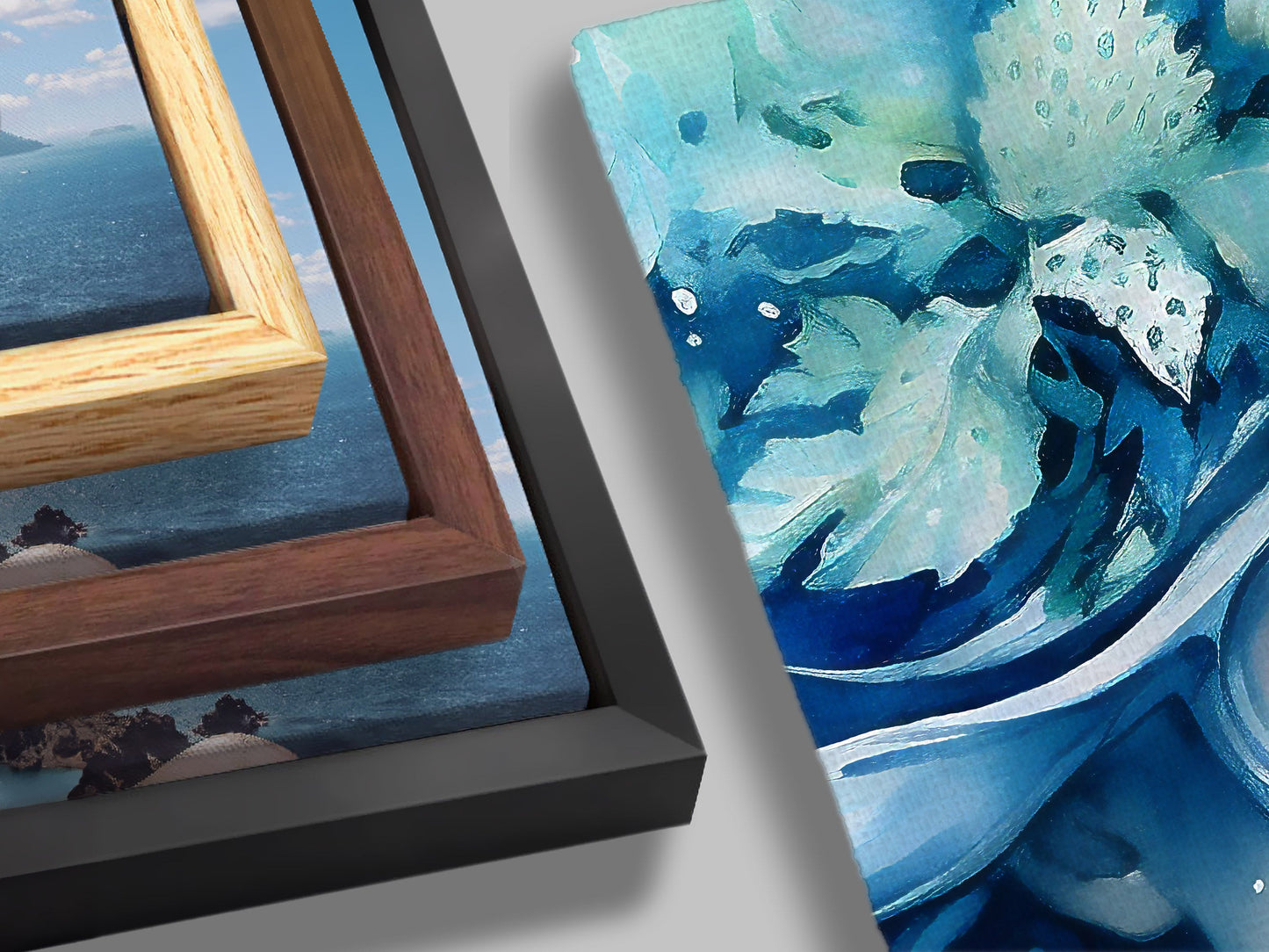 Abstract surreal artwork with melting objects - Enigmatic Essence