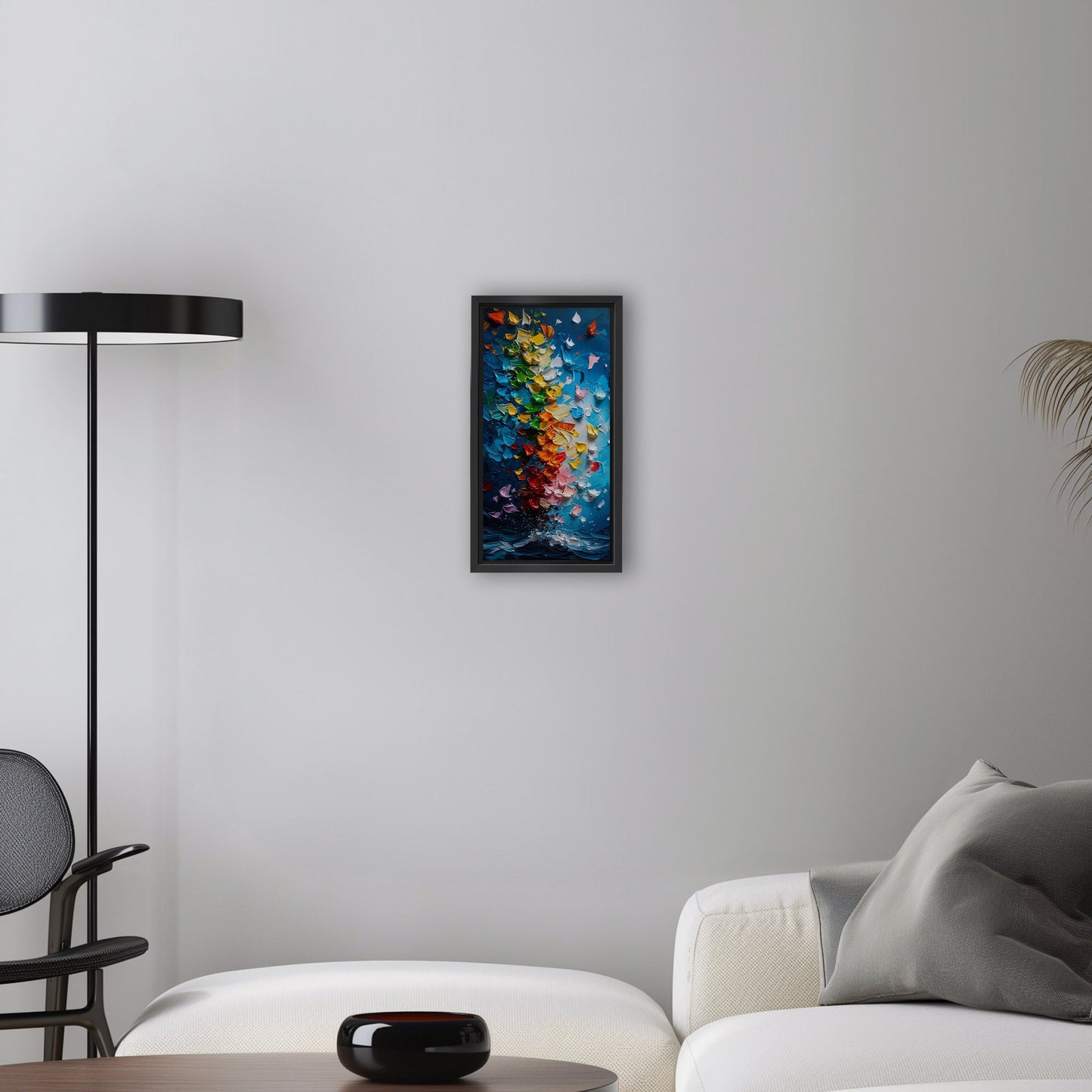 Textured Oil Paint Abstract - Chaos Elegance