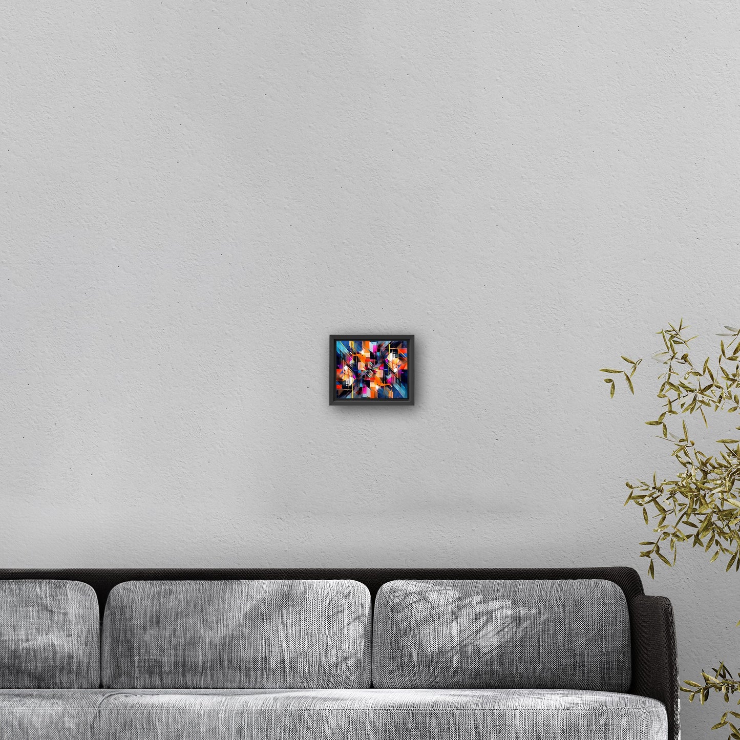 Bold abstract art piece - Vivid Spectrum