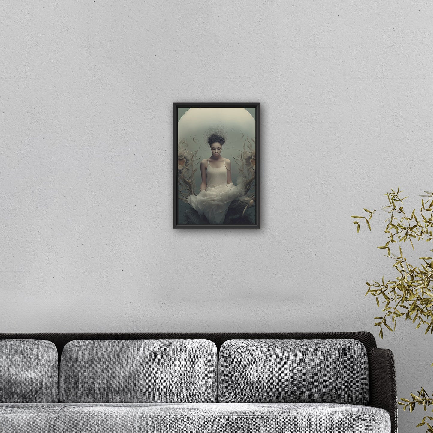 Ethereal, mixed-media art - Mystical Fusion