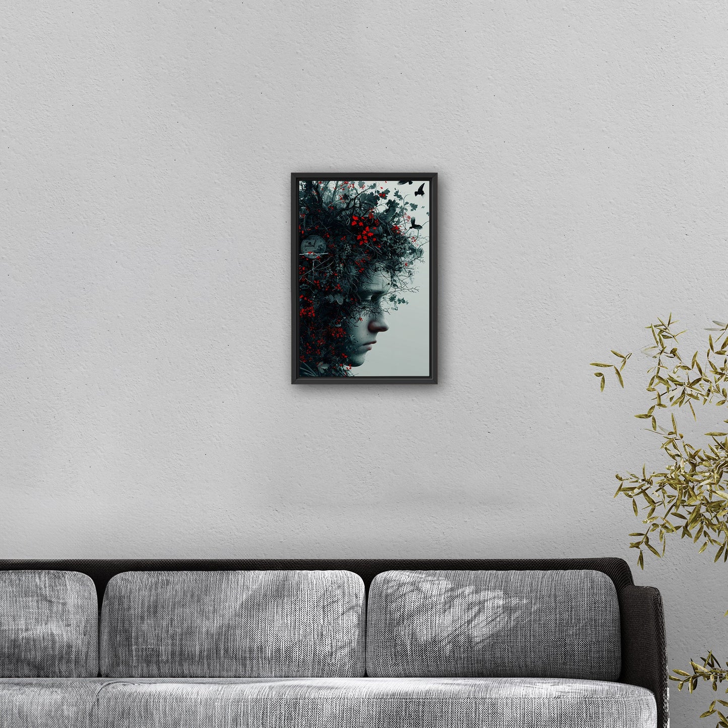 Photorealistic Surreal Portrait - The 600 Steps Way