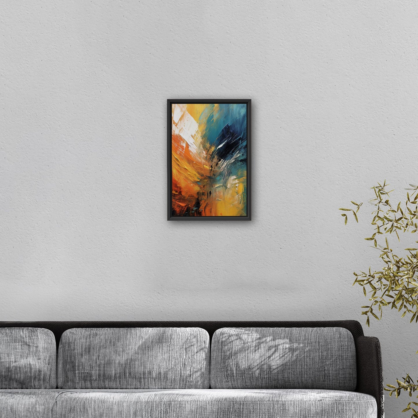 Transform your space with this mesmerizing artwork - Enchanted Brushstrokes