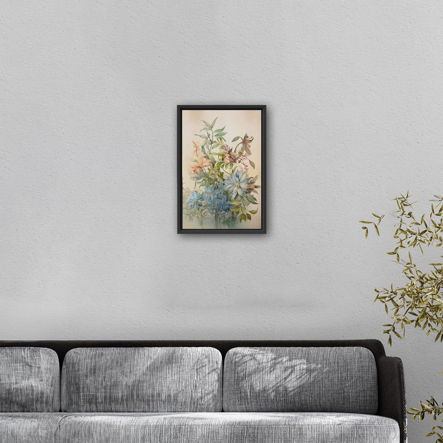 Dreamy Botanical Watercolor - Bouquet for a Friend