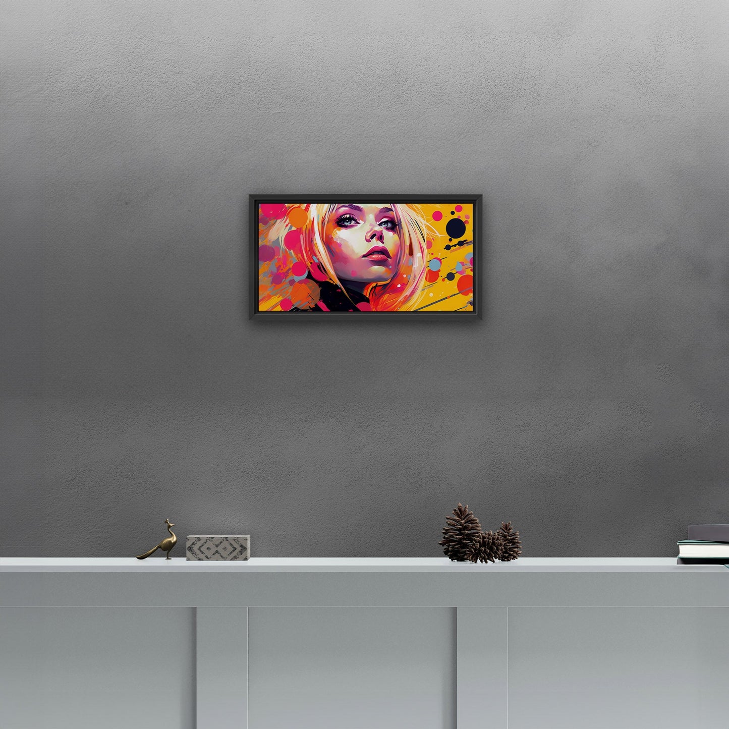 Bold, vibrant pop art - Dynamic Expressionism - Psychedelic Dream World