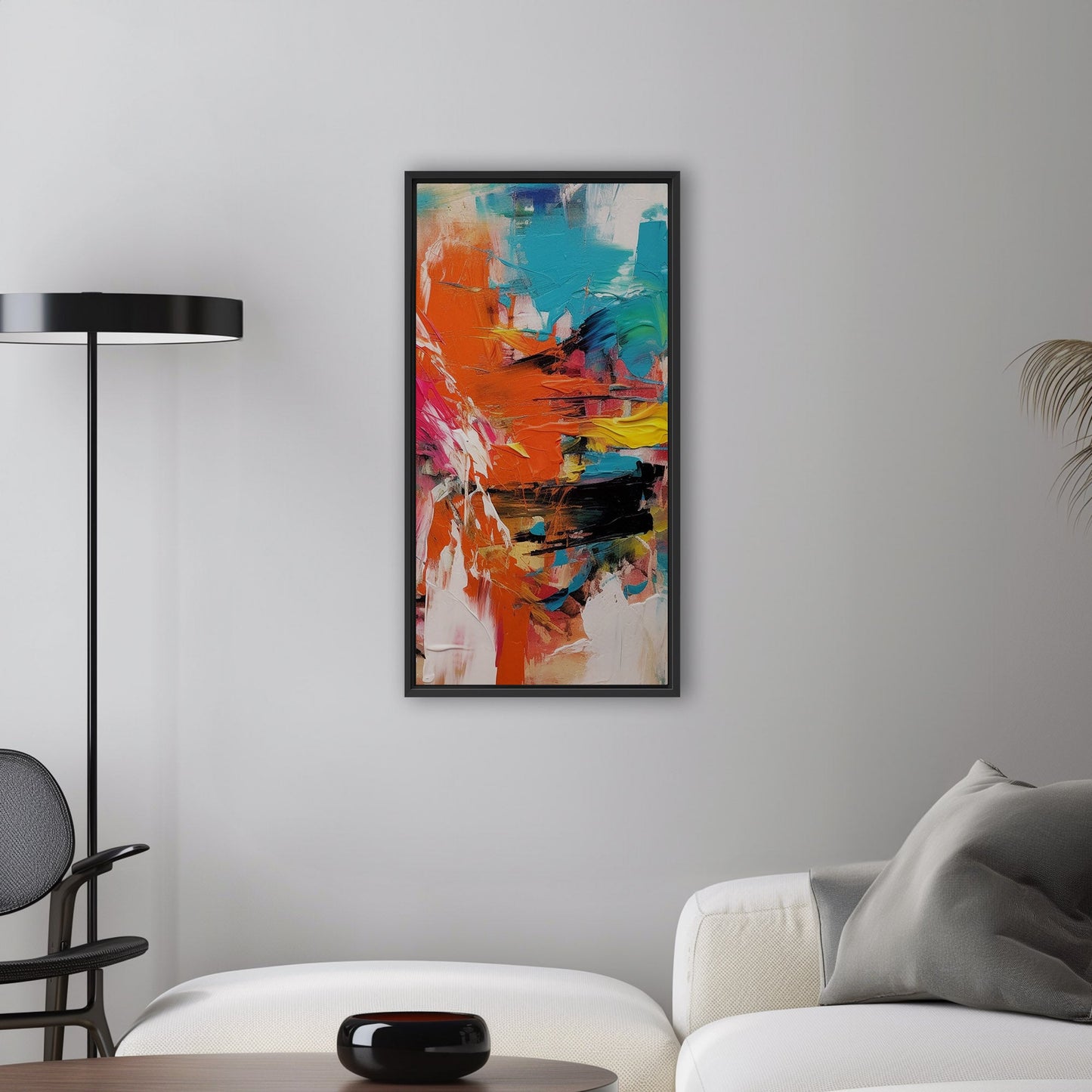 Captivating abstract art with vibrant colors - Spirited Creation
