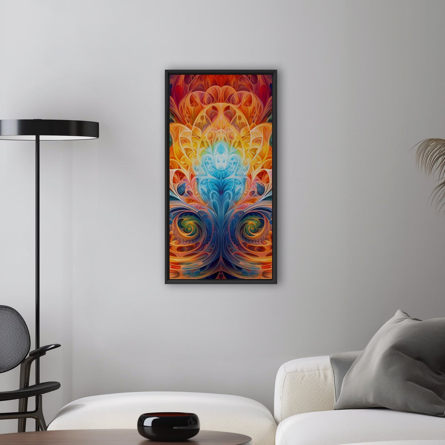 Symmetrical Digital Render Abstract - Recurring Kaleidoscope: Infinite Visual Complexity