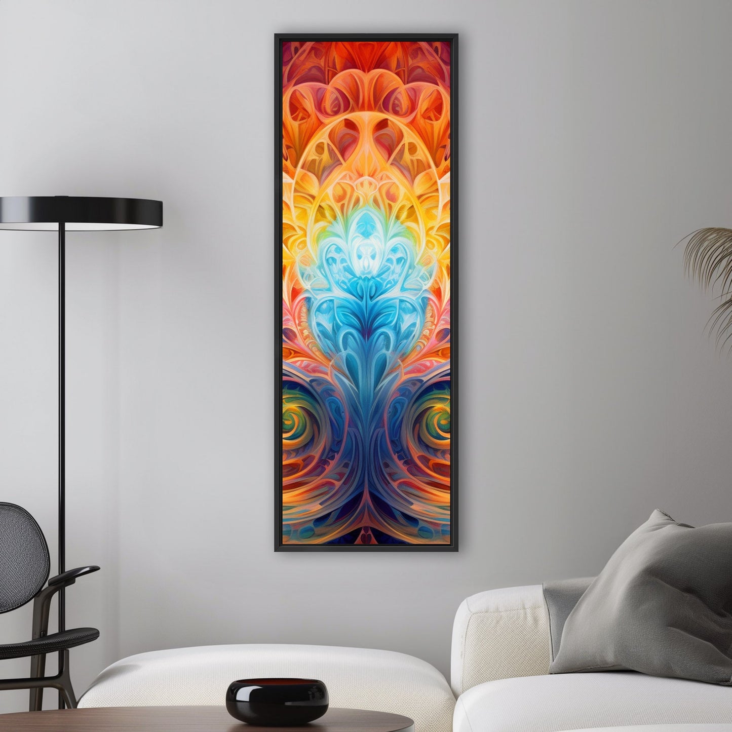 Symmetrical Digital Render Abstract - Recurring Kaleidoscope: Infinite Visual Complexity
