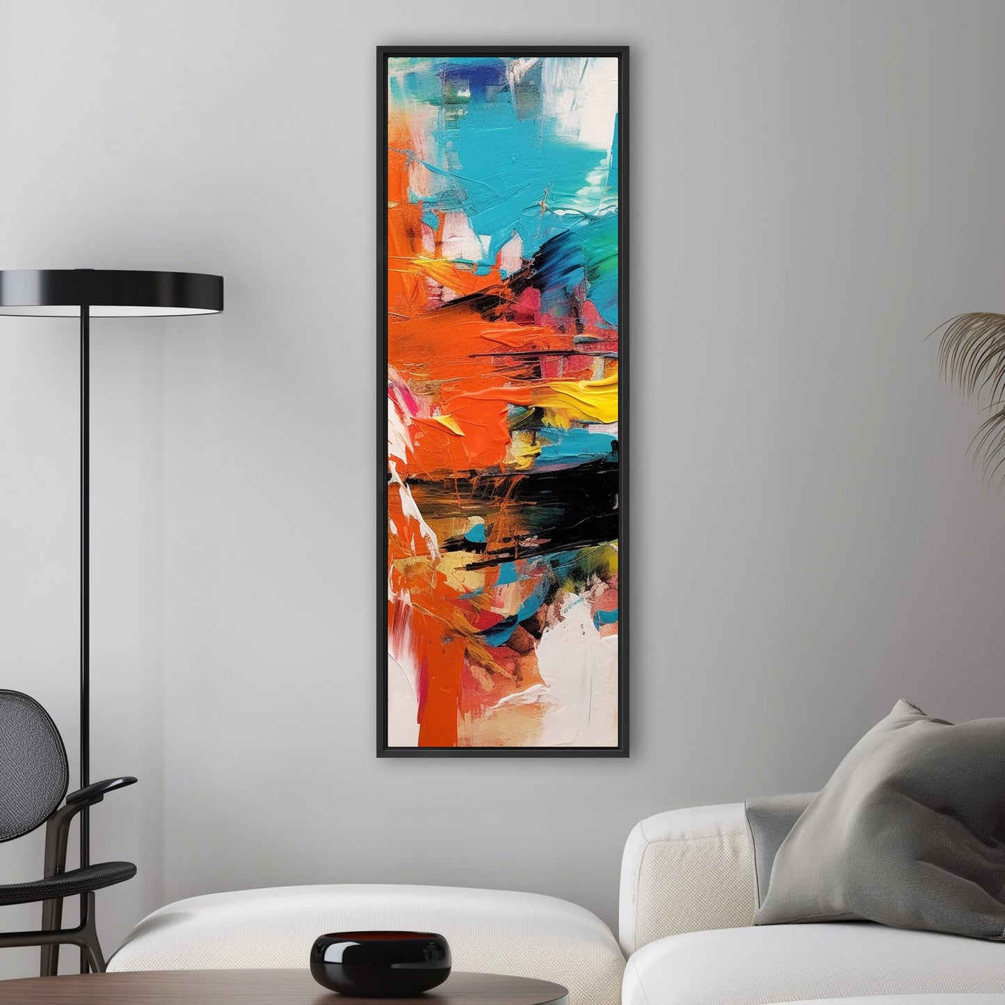Captivating abstract art with vibrant colors - Spirited Creation