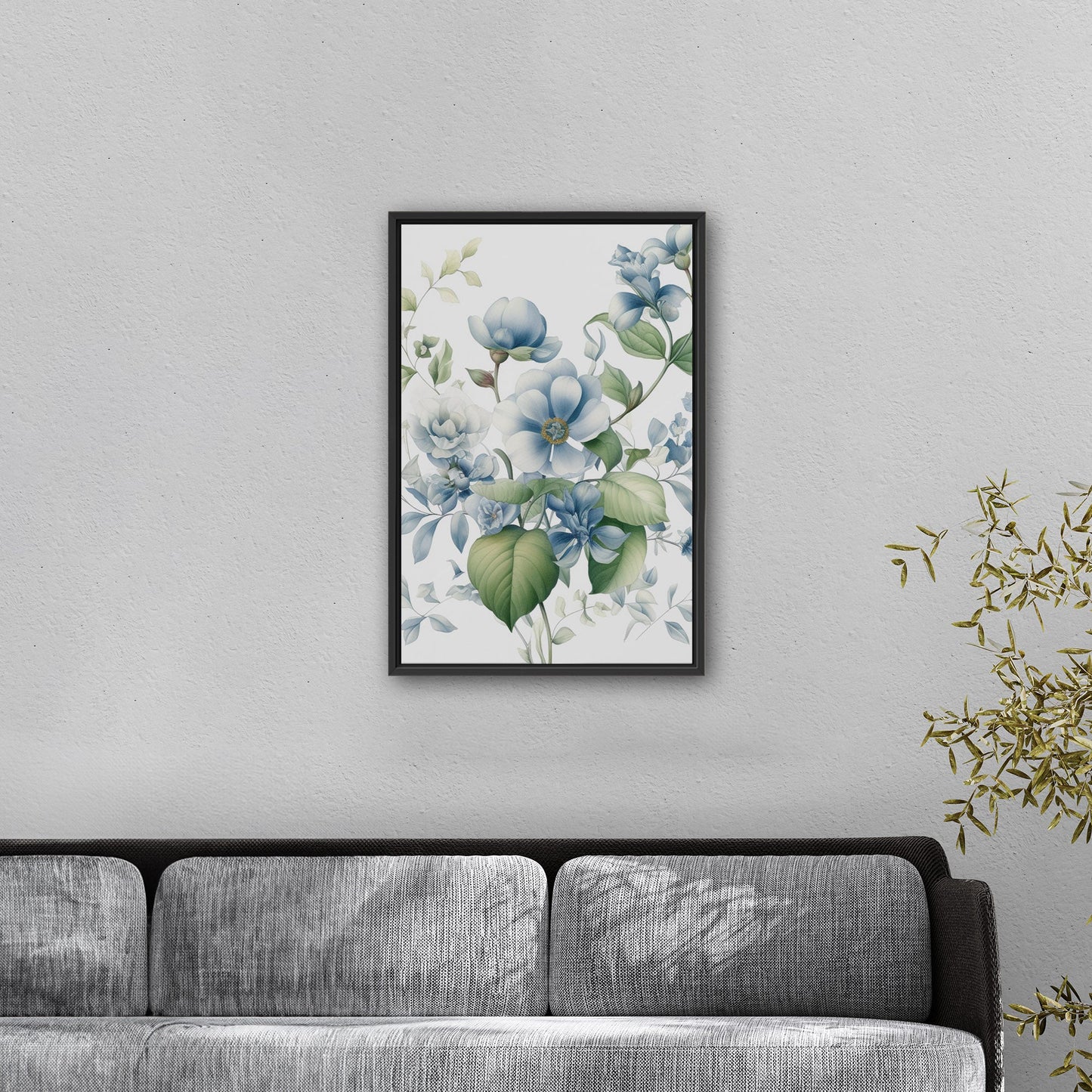 Vintage botanical watercolor - Sleepy Pastel Delight