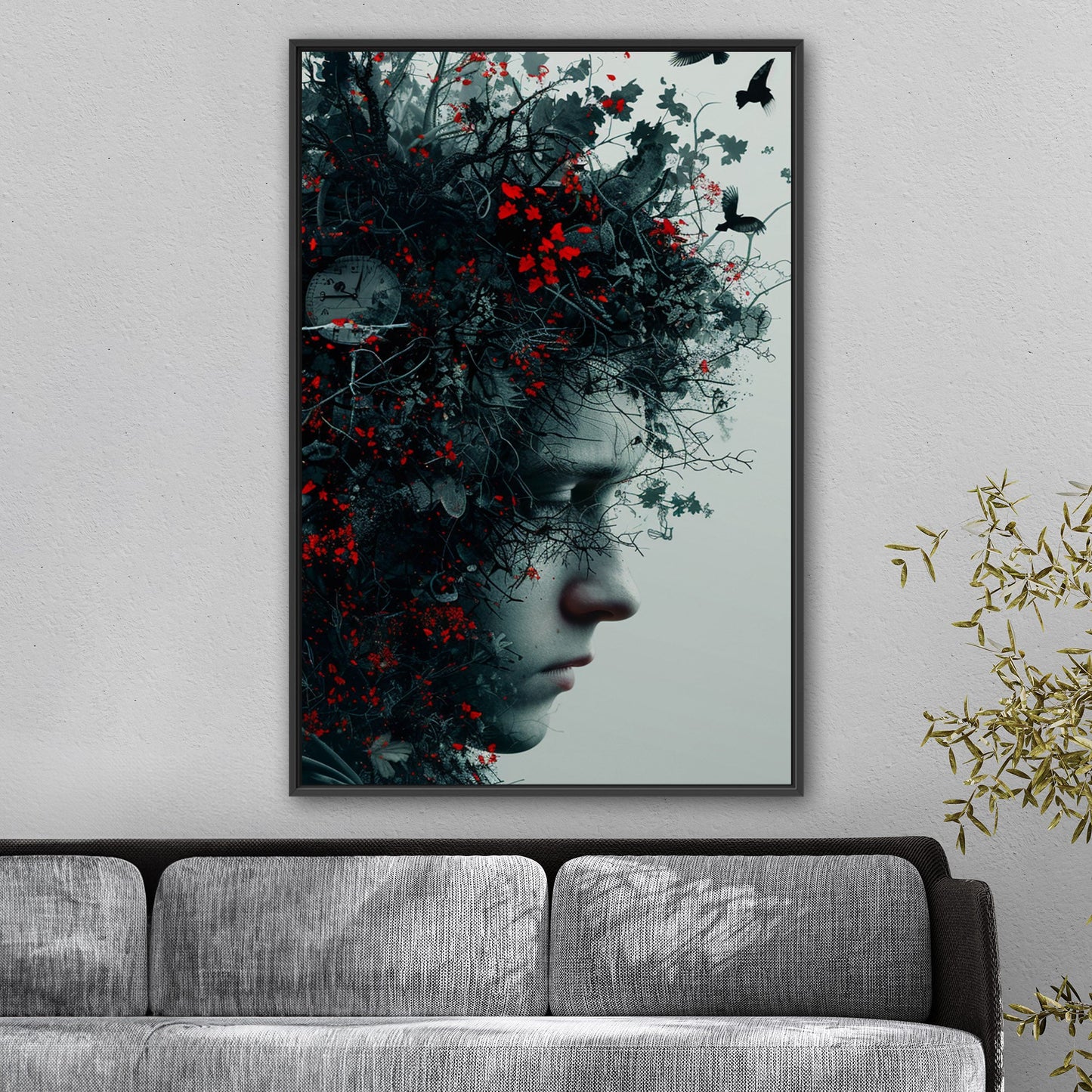 Photorealistic Surreal Portrait - The 600 Steps Way