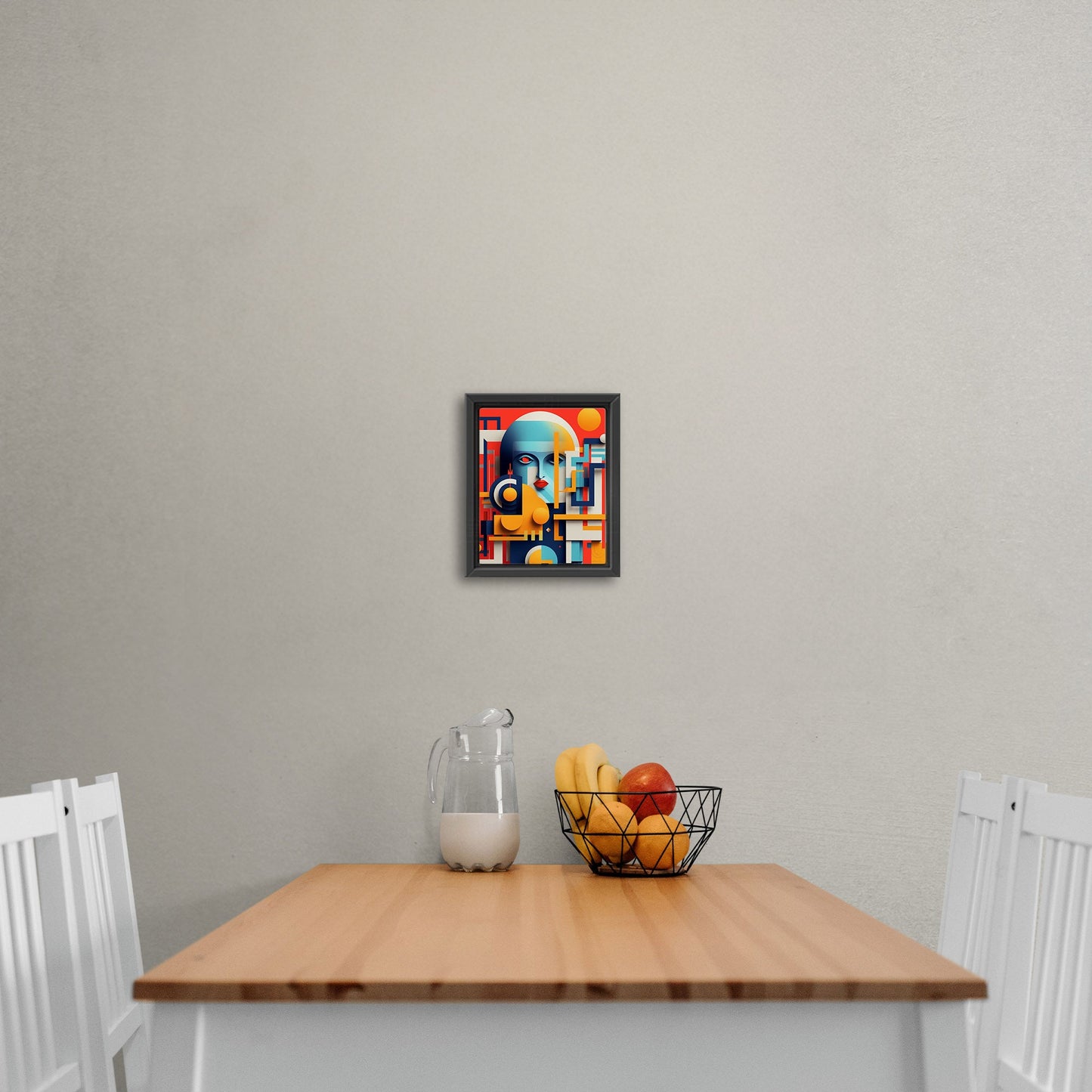 Vibrant art piece with bold graphic design and typography - Eclectic Energy