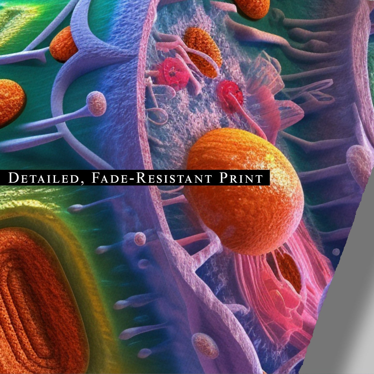 Detailed cell structure diagram - Life's Intricate Harmony