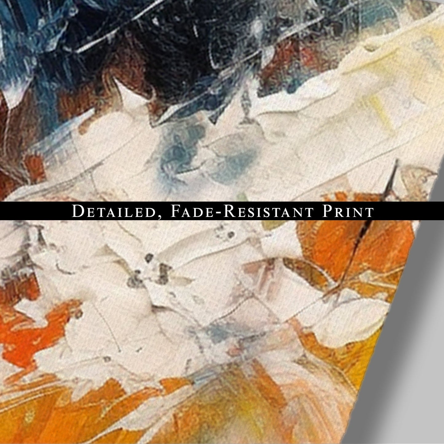 Abstract elegance with mesmerizing painterly brush strokes - Enchanting Aura