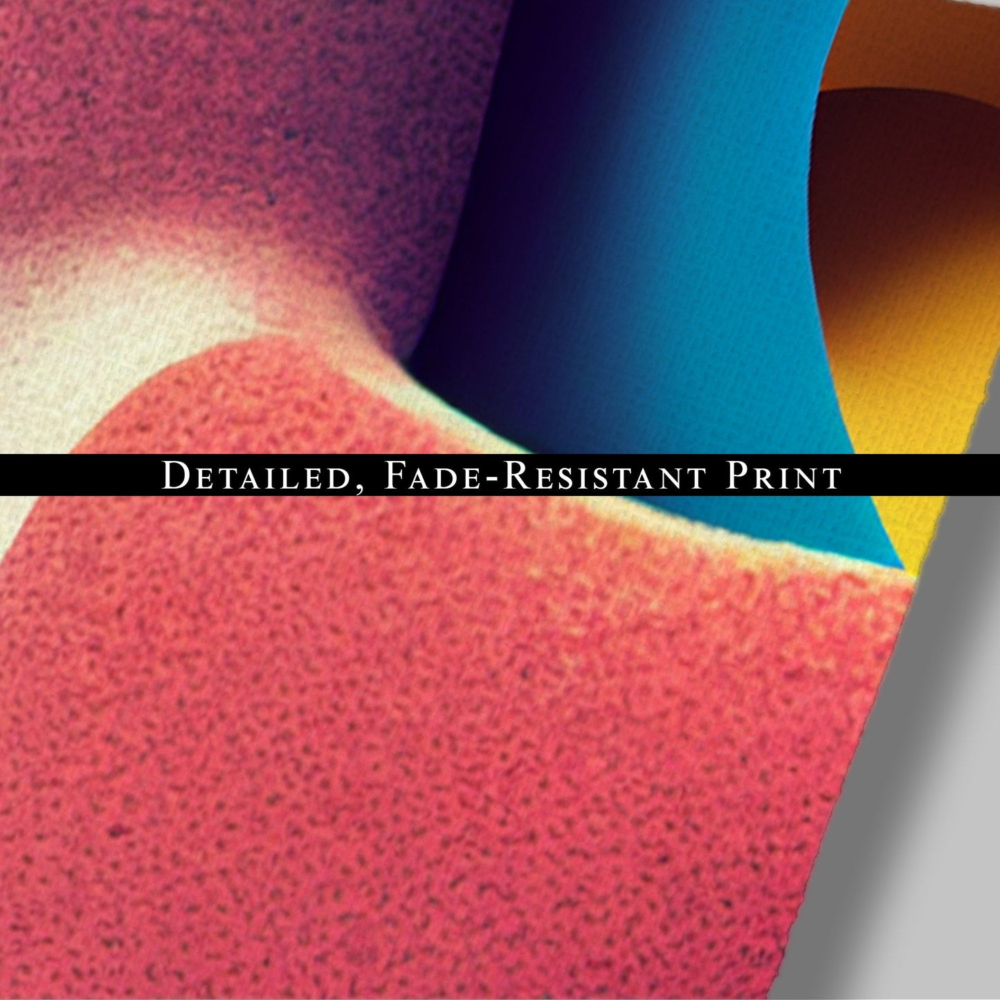 Abstract chaos meets midcentury charm - Vibrant Chaos Unleashed