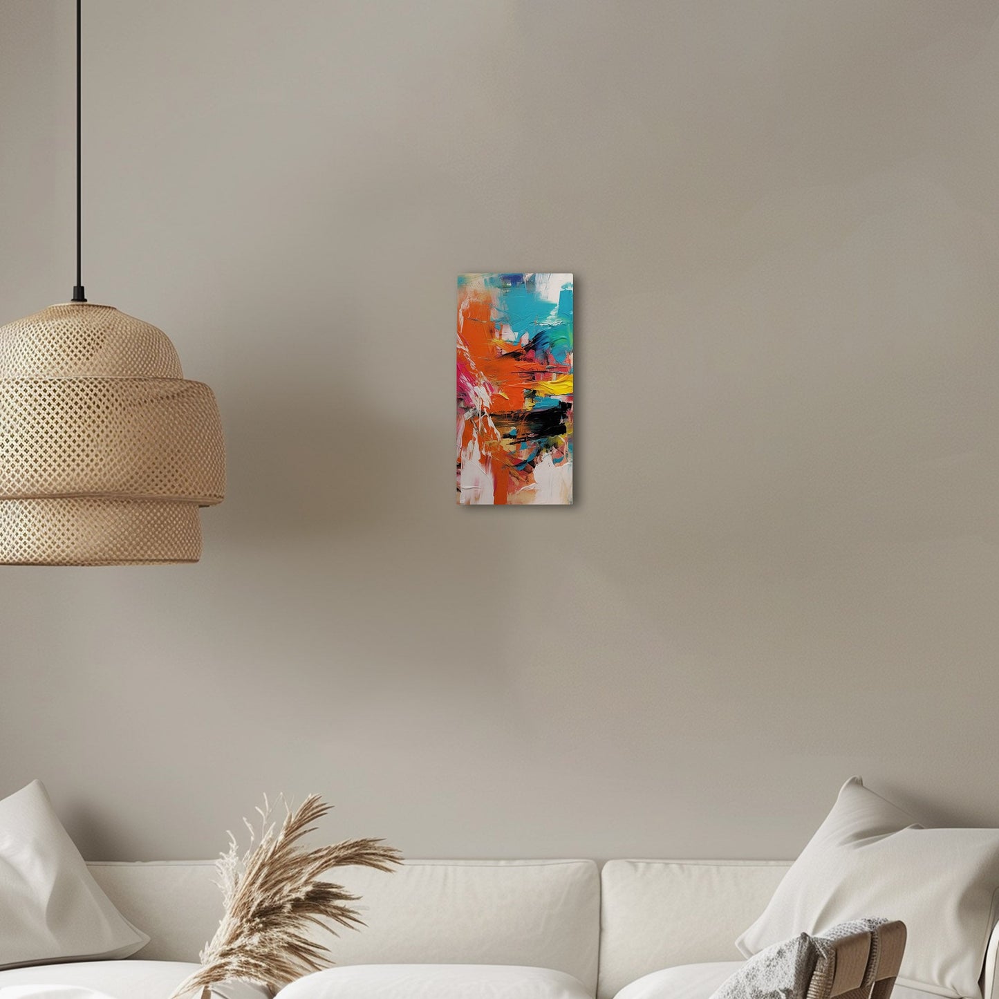 Captivating abstract art with vibrant colors - Spirited Creation
