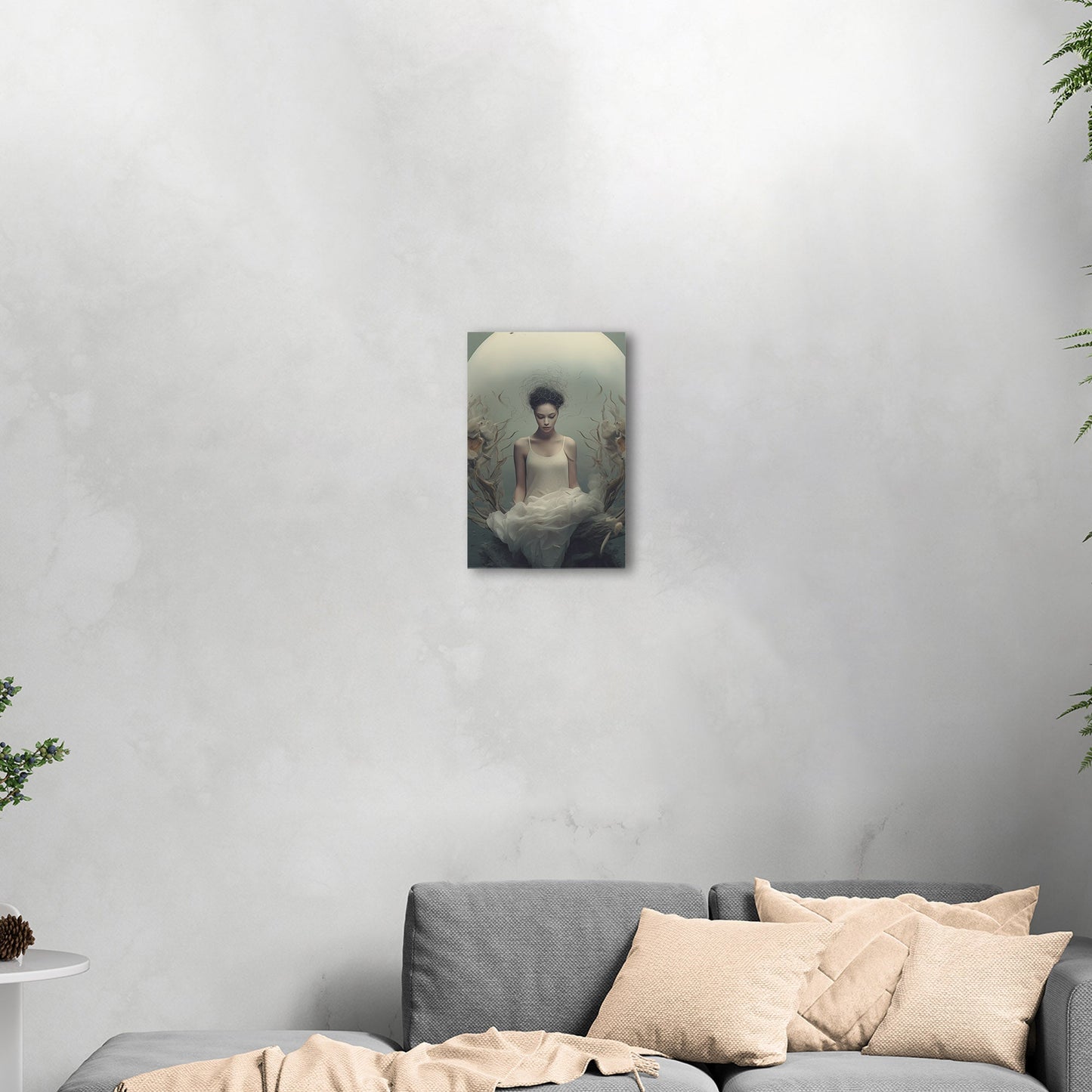 Ethereal, mixed-media art - Mystical Fusion