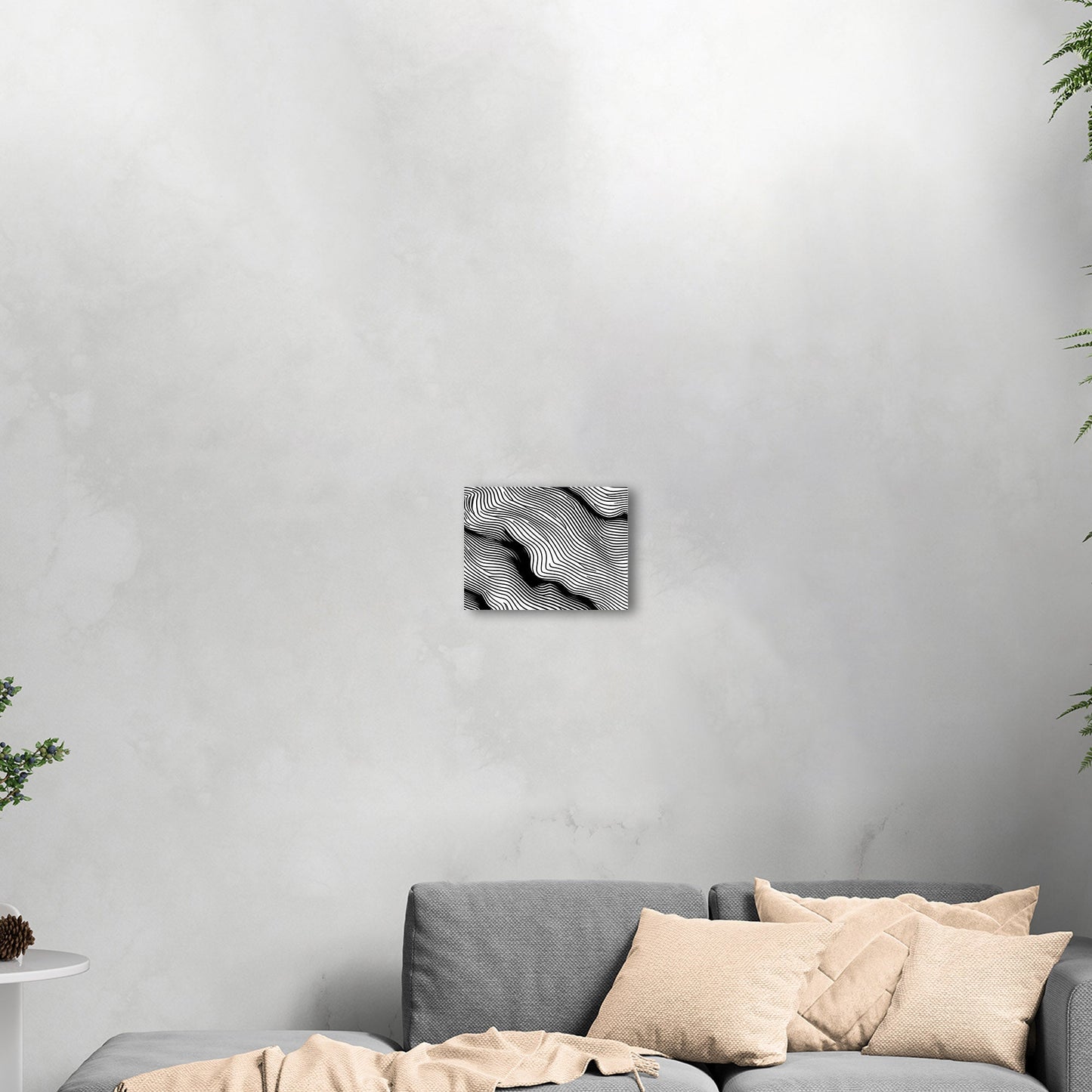 Elevate any space with sophisticated, intricate black and white wall art - Elegance Enigma