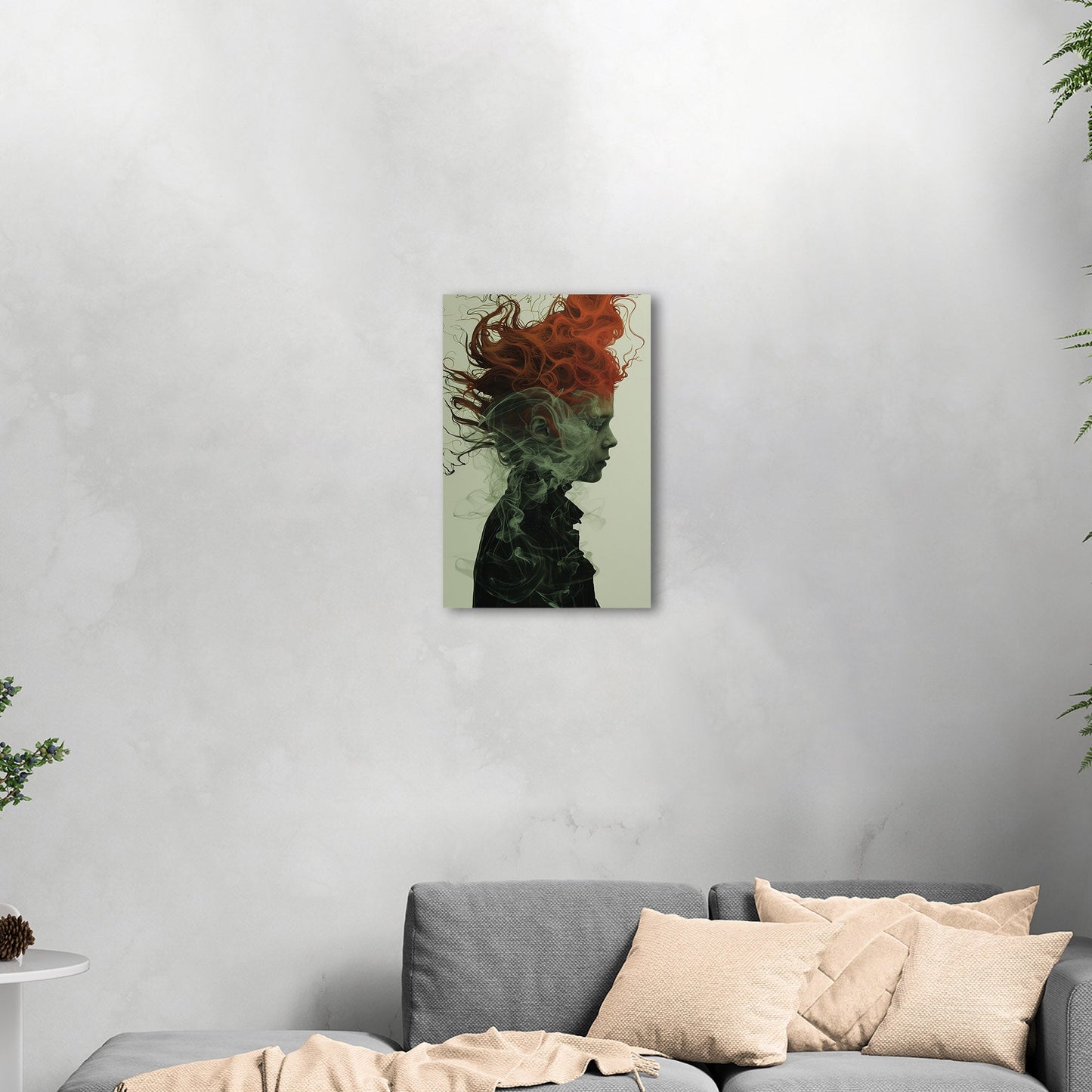 Bold and dynamic abstract wall art - A captivating chaos in art deco