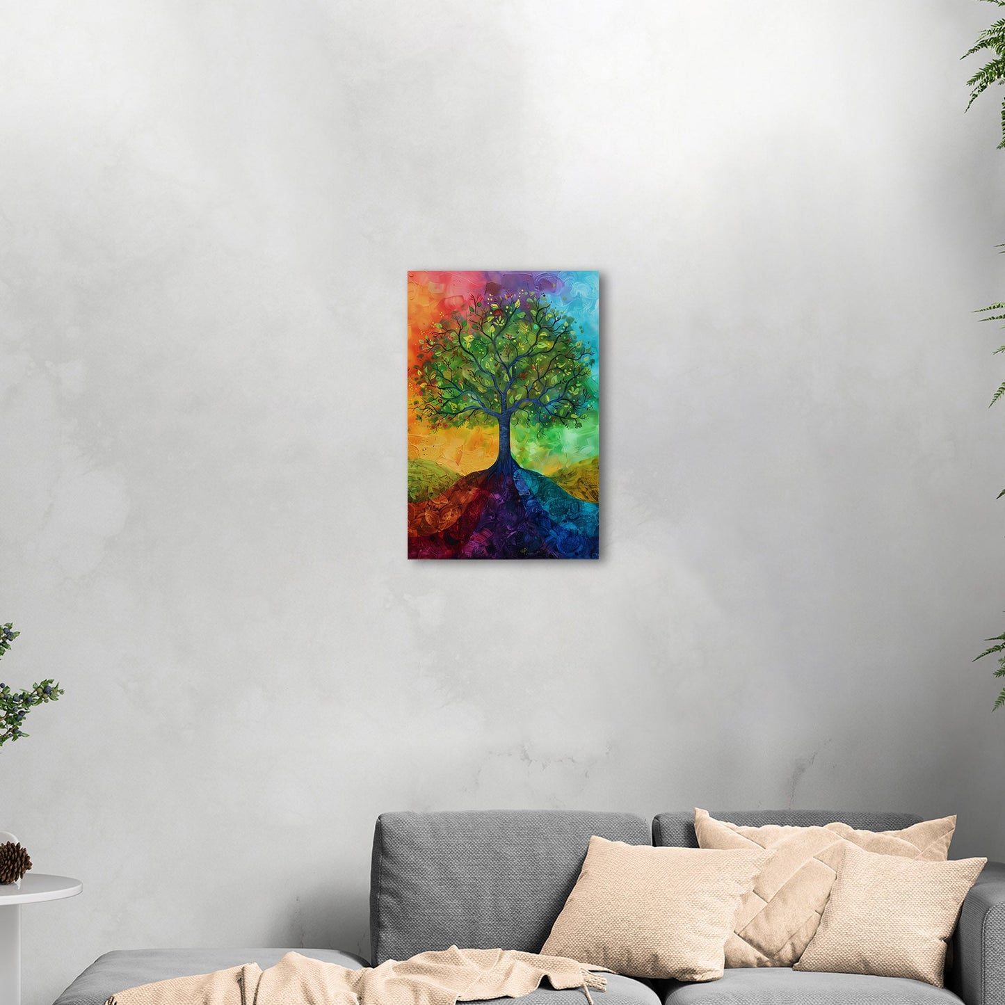Abstract Tree of Life - Mystical Elegance