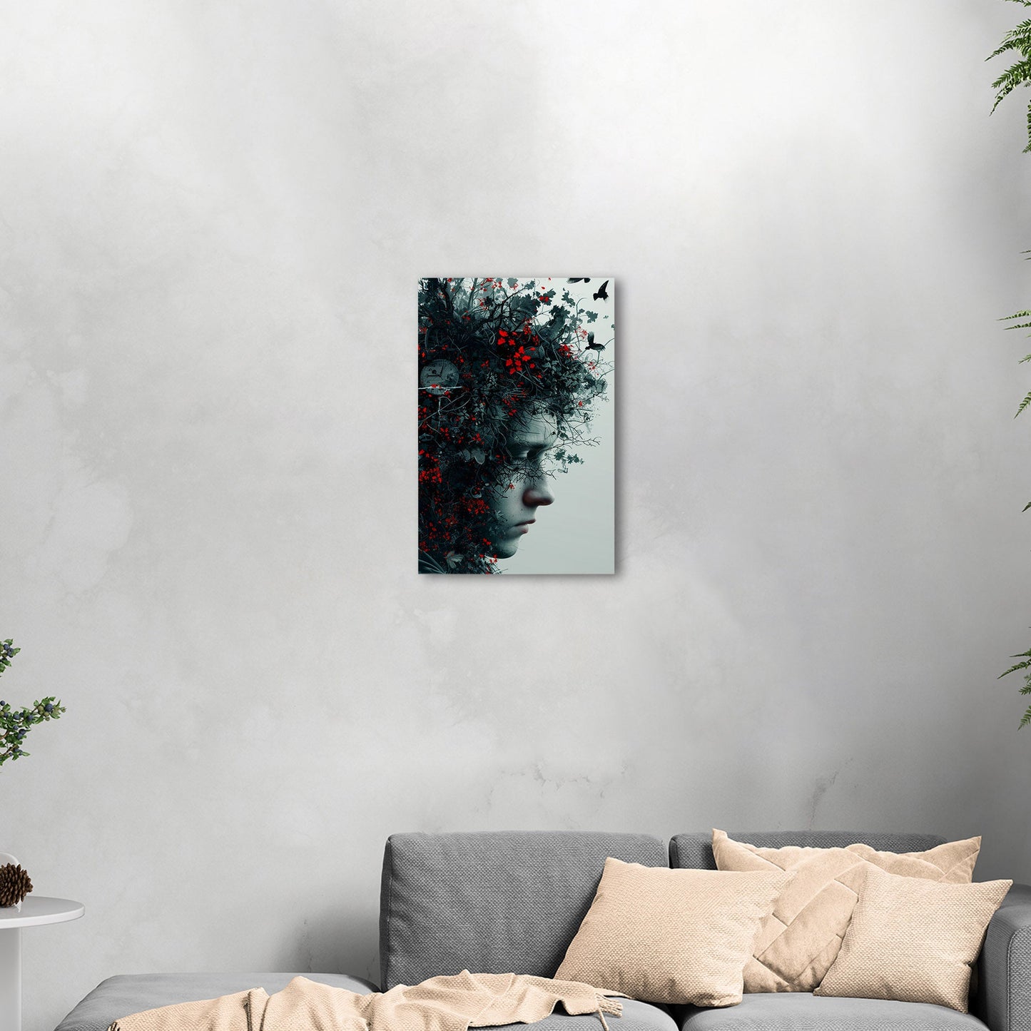 Photorealistic Surreal Portrait - The 600 Steps Way