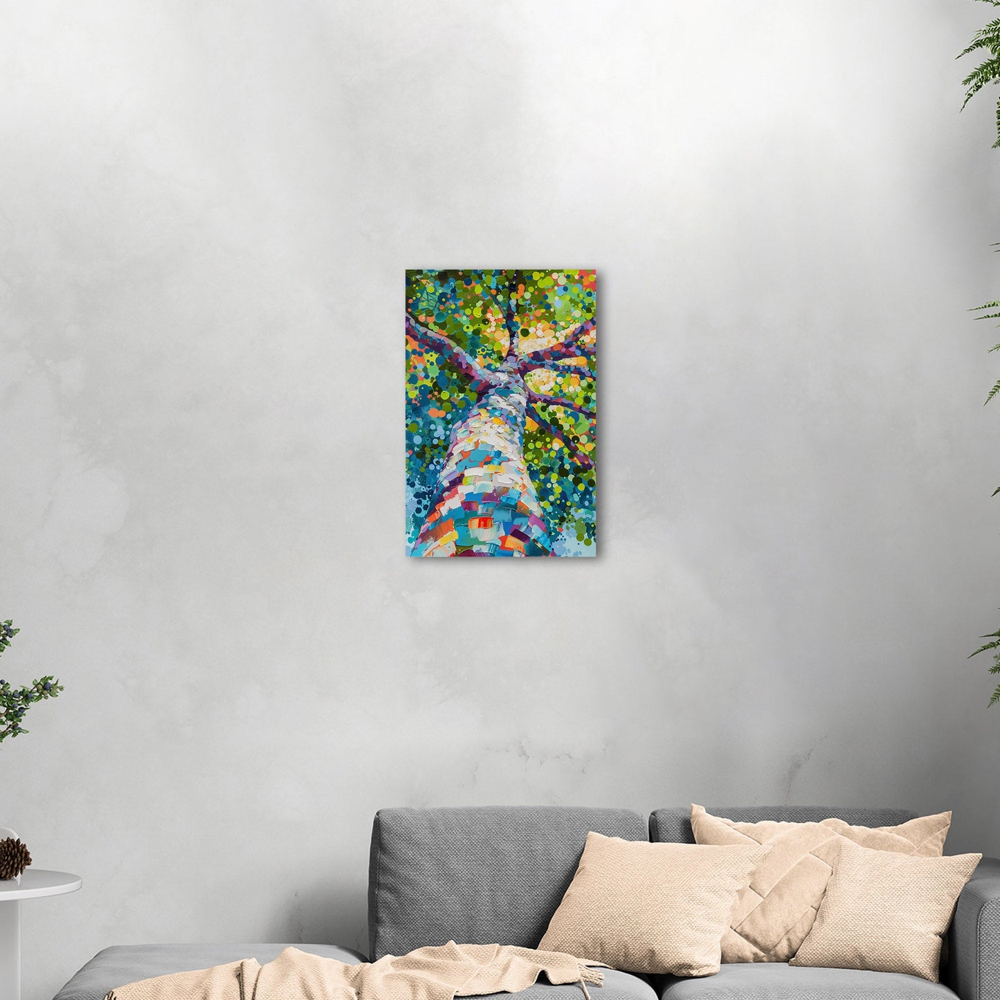 Vibrant tree exuding nature's beauty - Tranquility Enchantment