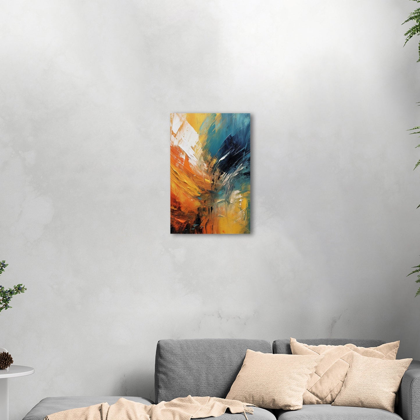 Transform your space with this mesmerizing artwork - Enchanted Brushstrokes