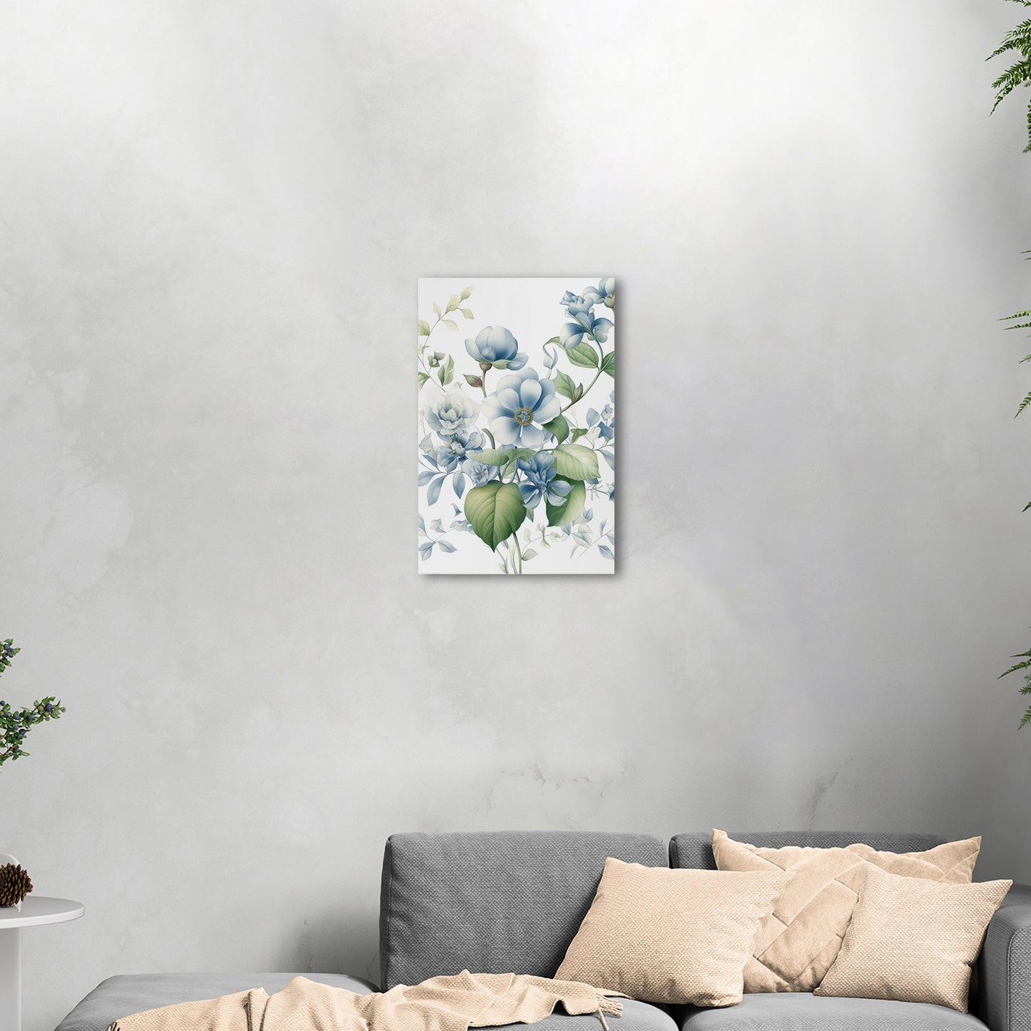 Vintage botanical watercolor - Sleepy Pastel Delight