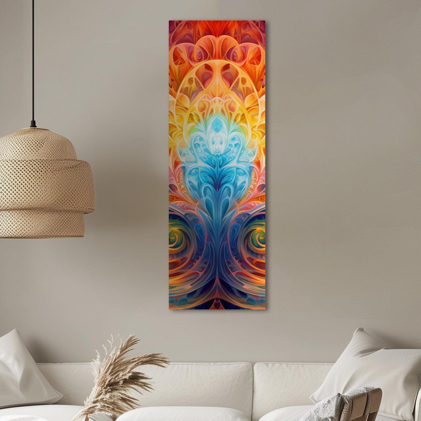 Symmetrical Digital Render Abstract - Recurring Kaleidoscope: Infinite Visual Complexity