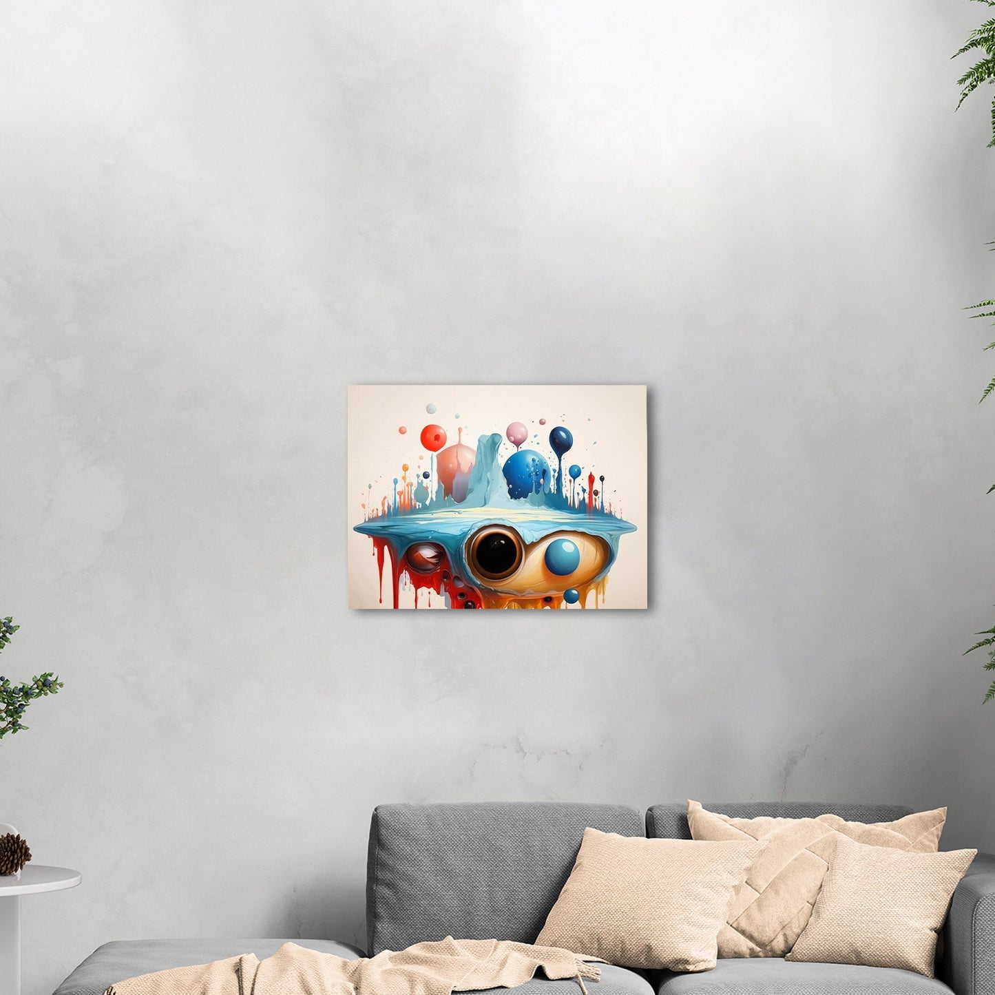 Abstract surreal melting objects - Imagination's Dream Dance