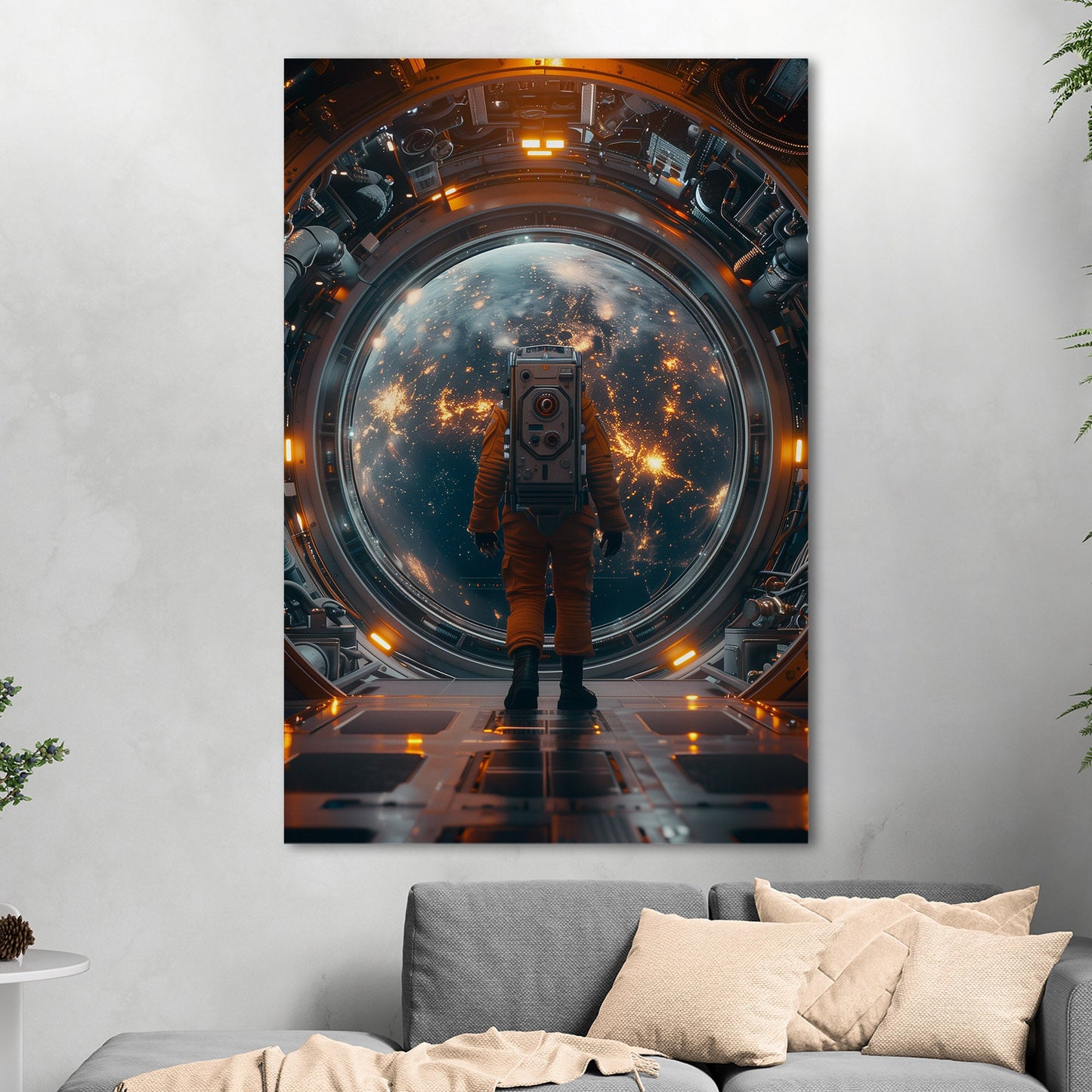 Astronaut on an interplanetary journey - Cosmic Dreams