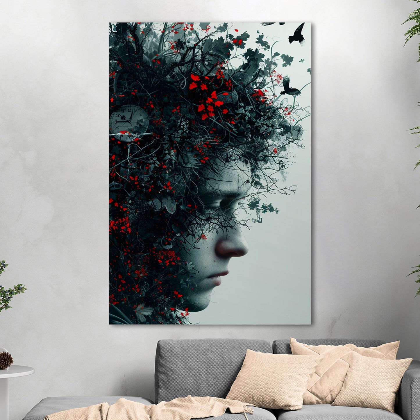 Photorealistic Surreal Portrait - The 600 Steps Way