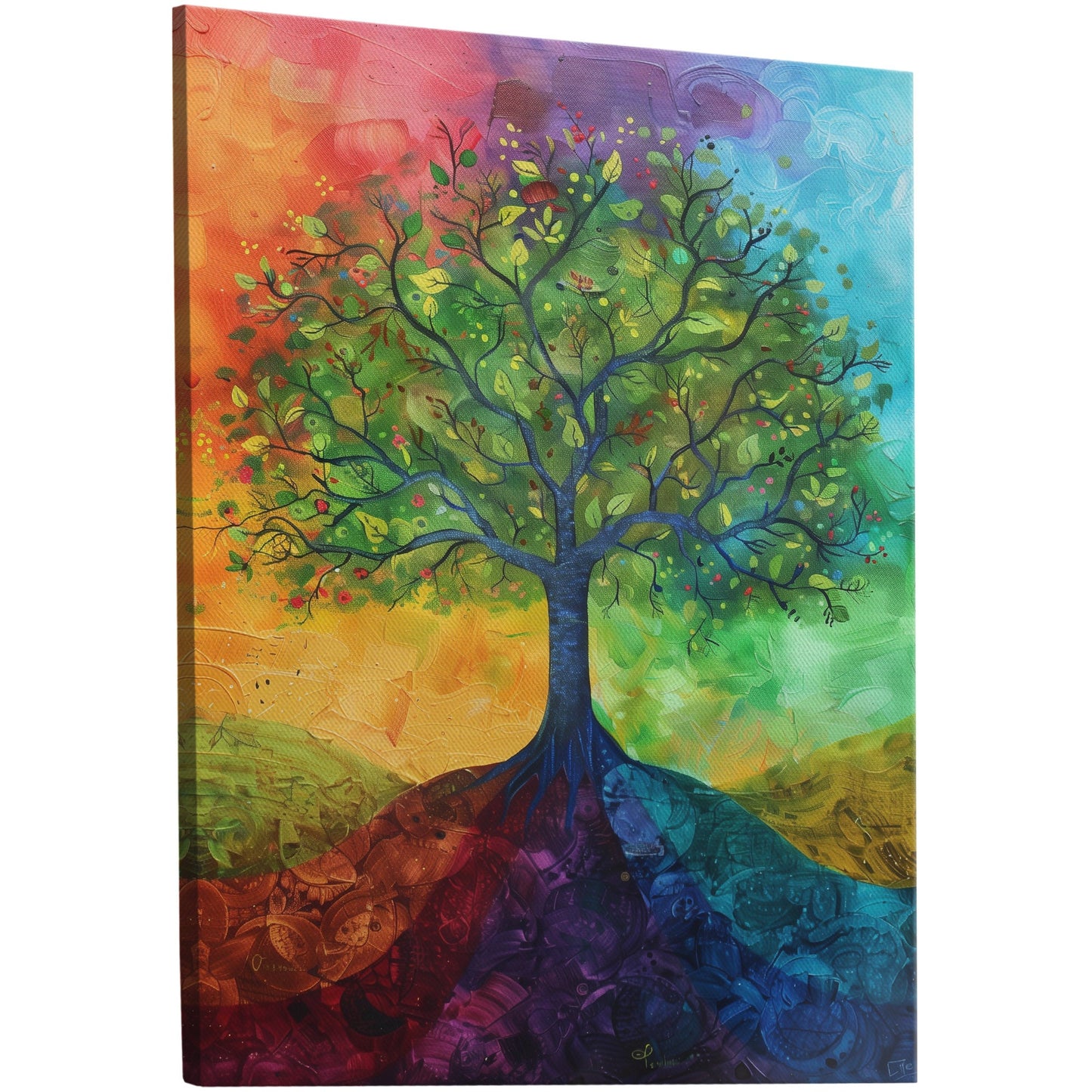 Abstract Tree of Life - Mystical Elegance
