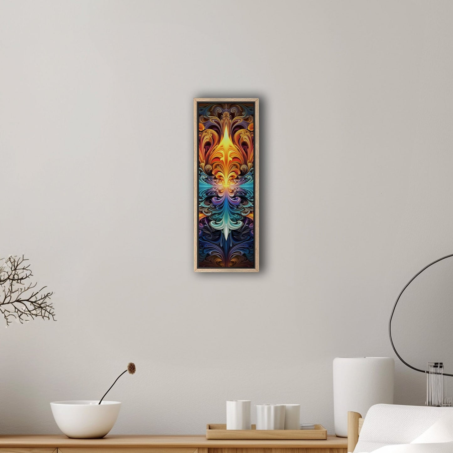Intricate fractal art elevating your decor - Unique Elegance