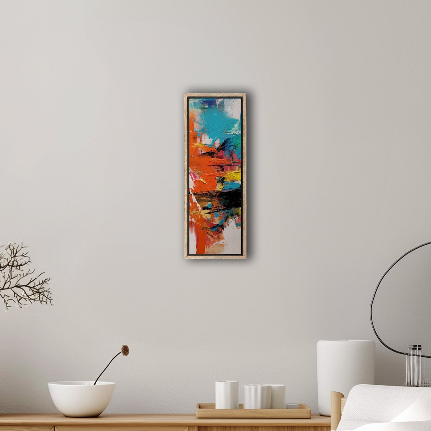 Captivating abstract art with vibrant colors - Spirited Creation