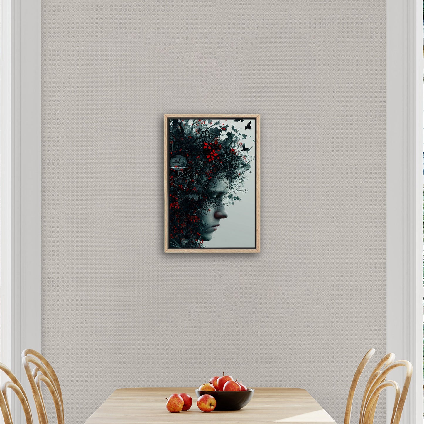 Photorealistic Surreal Portrait - The 600 Steps Way