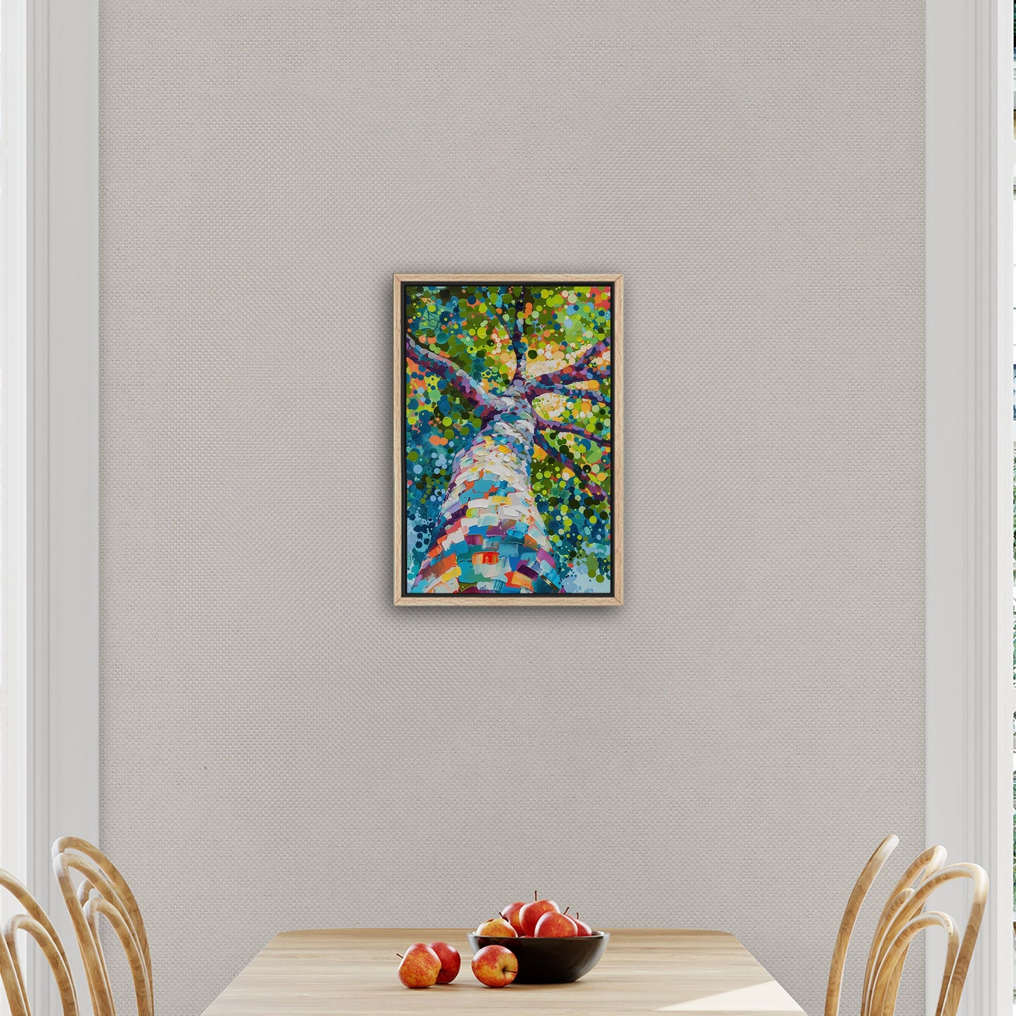 Vibrant tree exuding nature's beauty - Tranquility Enchantment