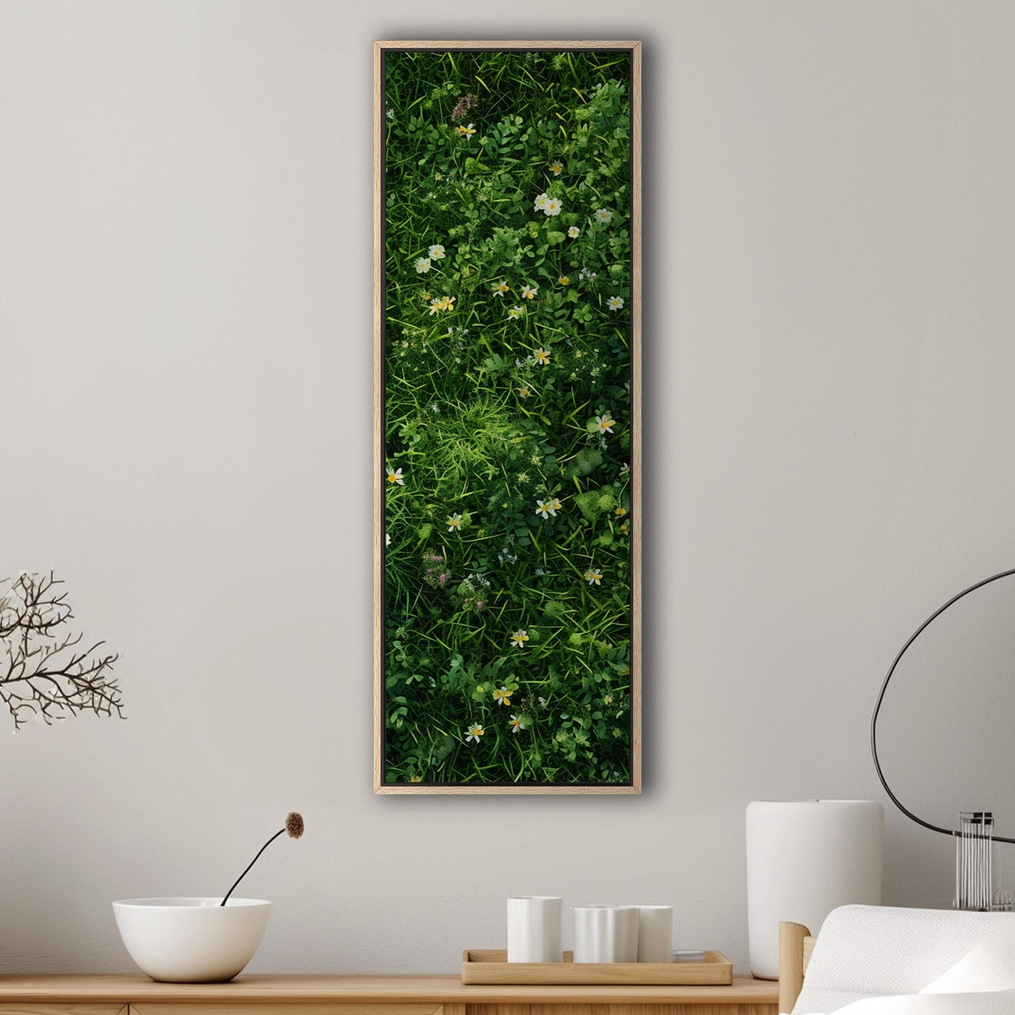 Green Botanical Serene Escape - Enchanted Oasis