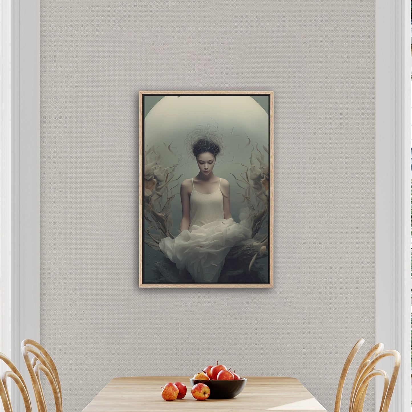 Ethereal, mixed-media art - Mystical Fusion