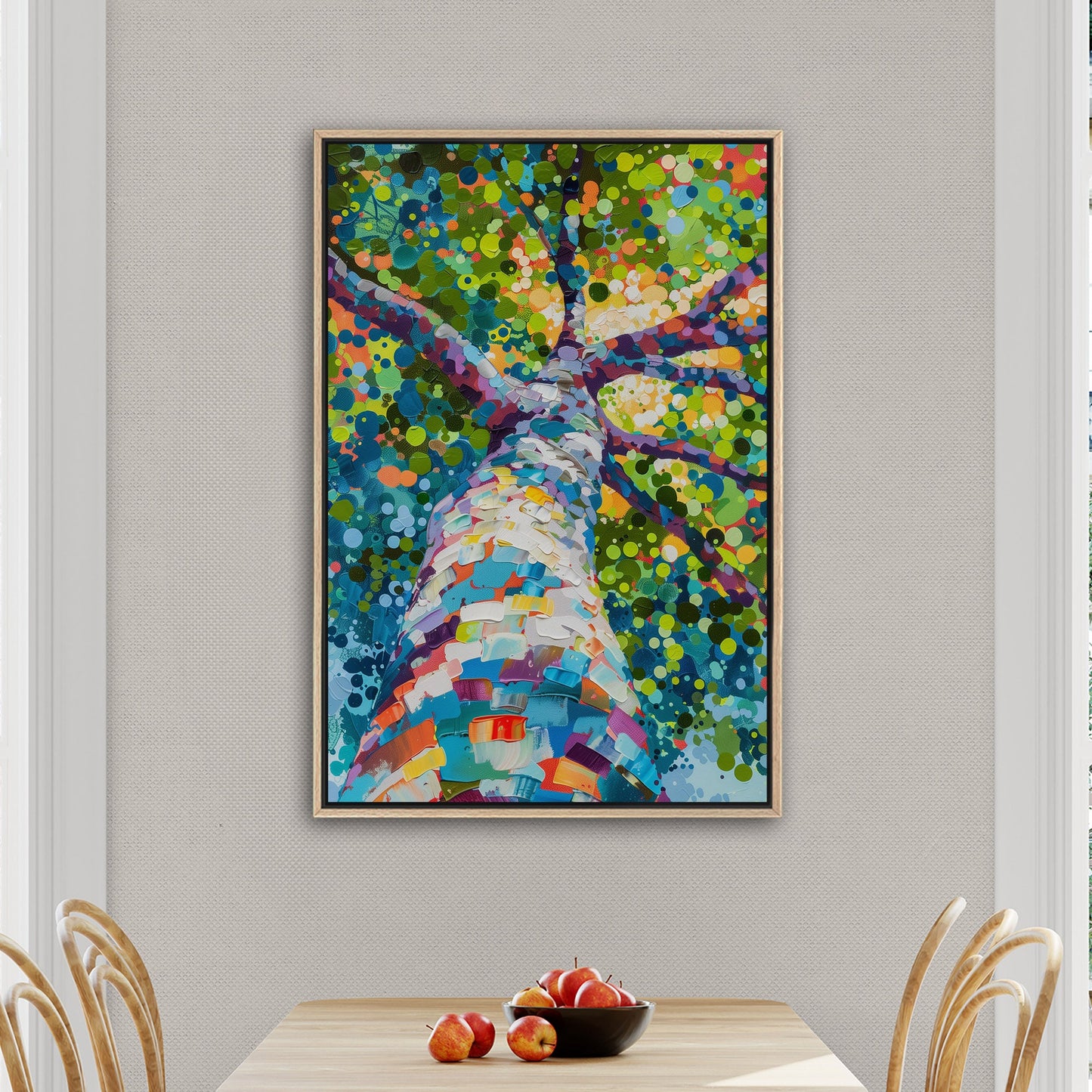 Vibrant tree exuding nature's beauty - Tranquility Enchantment