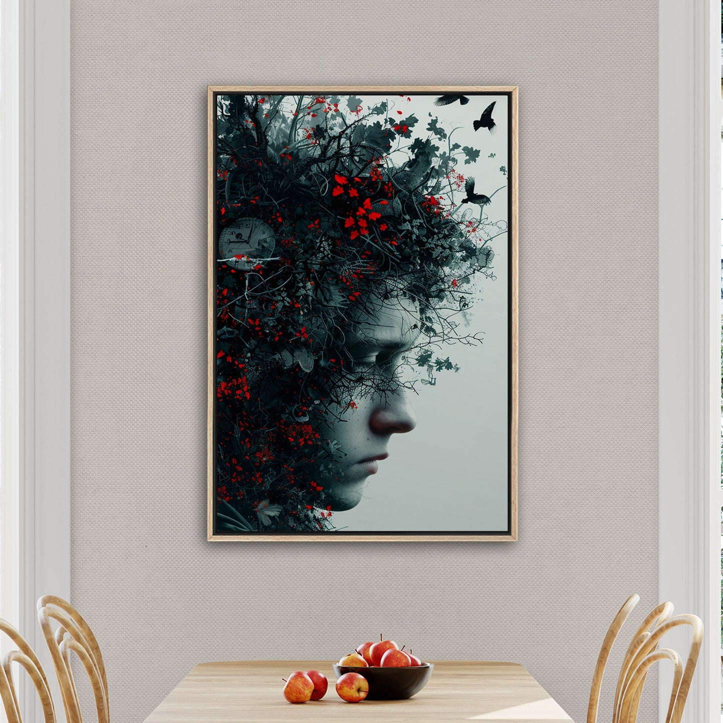 Photorealistic Surreal Portrait - The 600 Steps Way