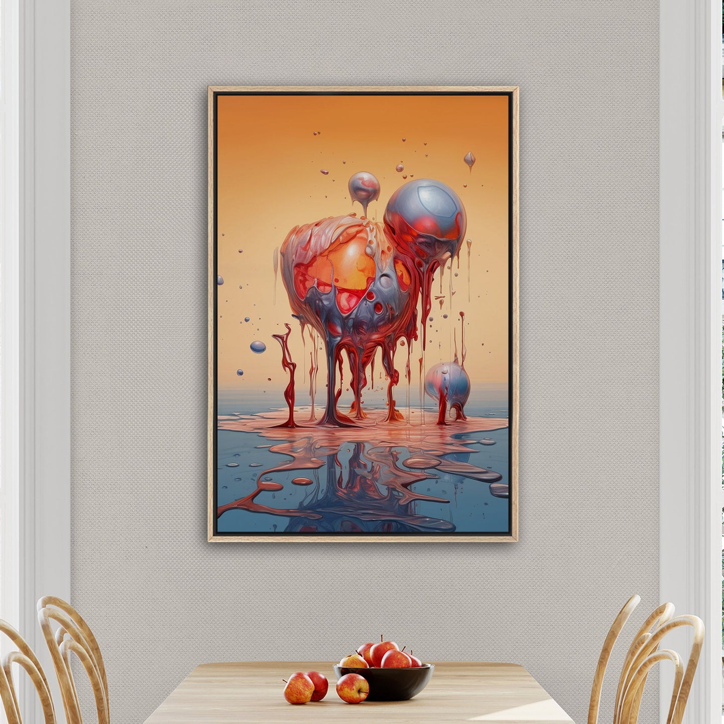 Surreal Abstract Digital Art Render - Ethereal Melting Dreams