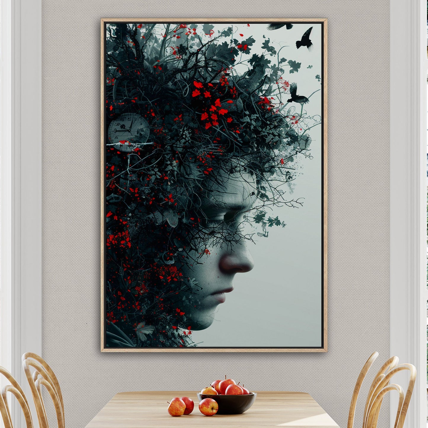 Photorealistic Surreal Portrait - The 600 Steps Way