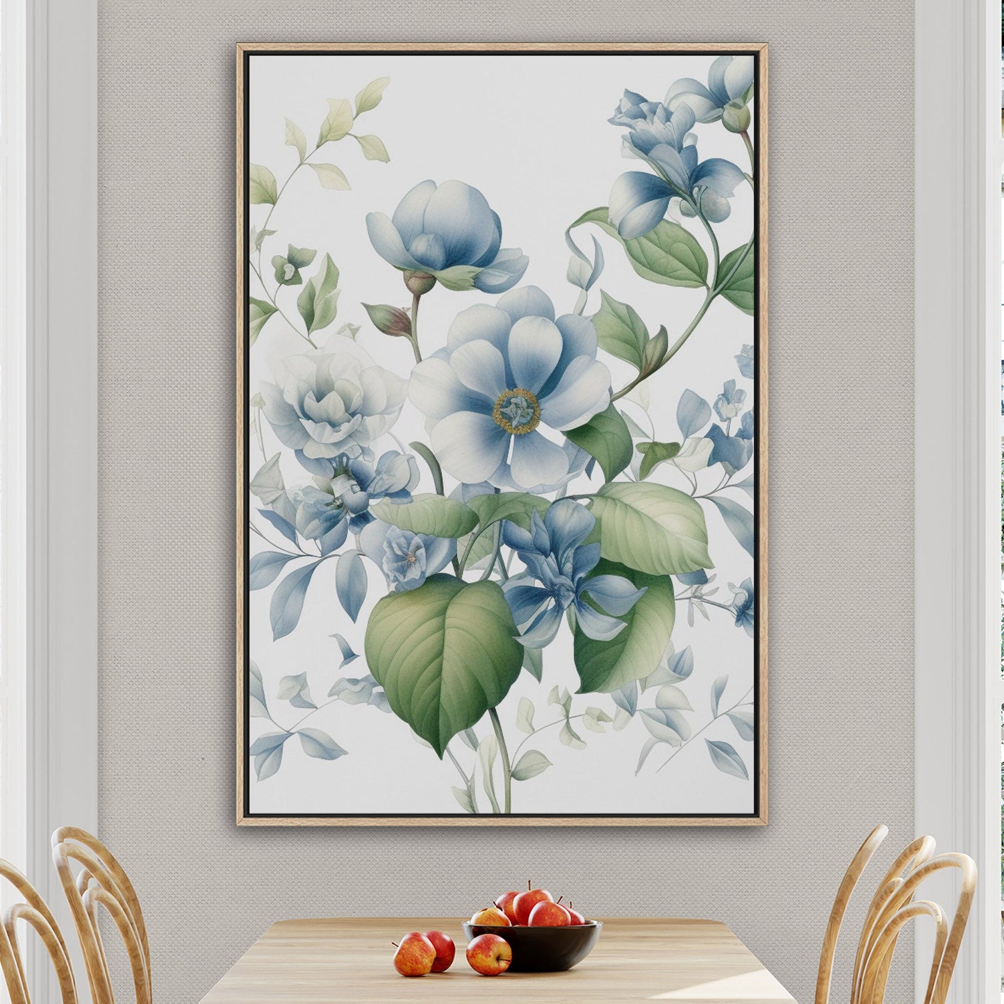 Vintage botanical watercolor - Sleepy Pastel Delight