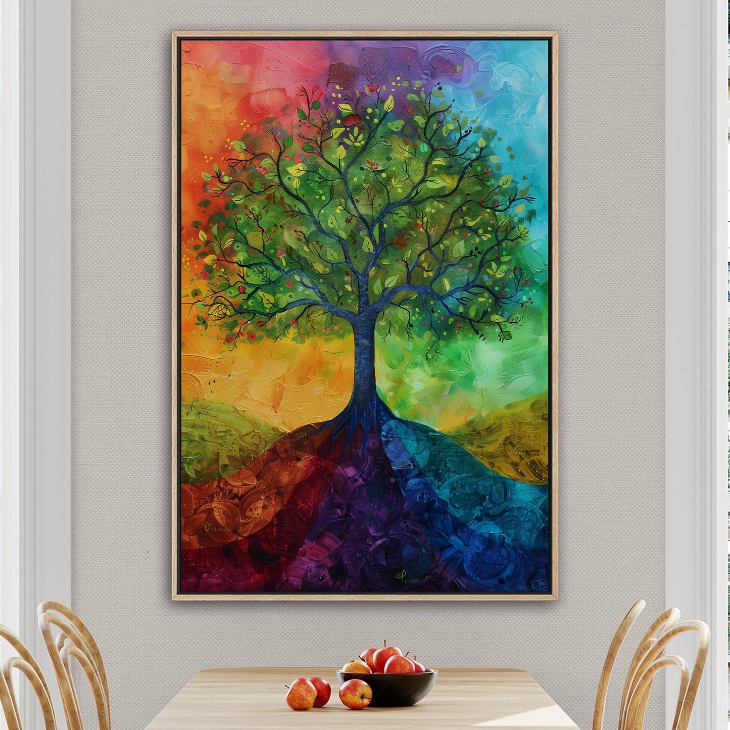 Abstract Tree of Life - Mystical Elegance