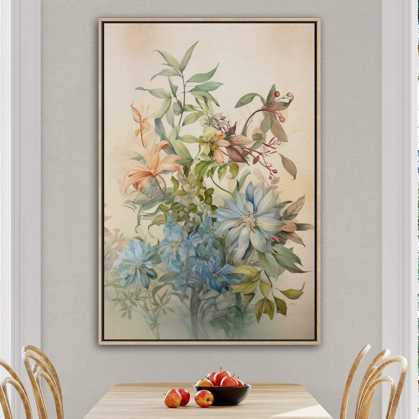 Dreamy Botanical Watercolor - Bouquet for a Friend