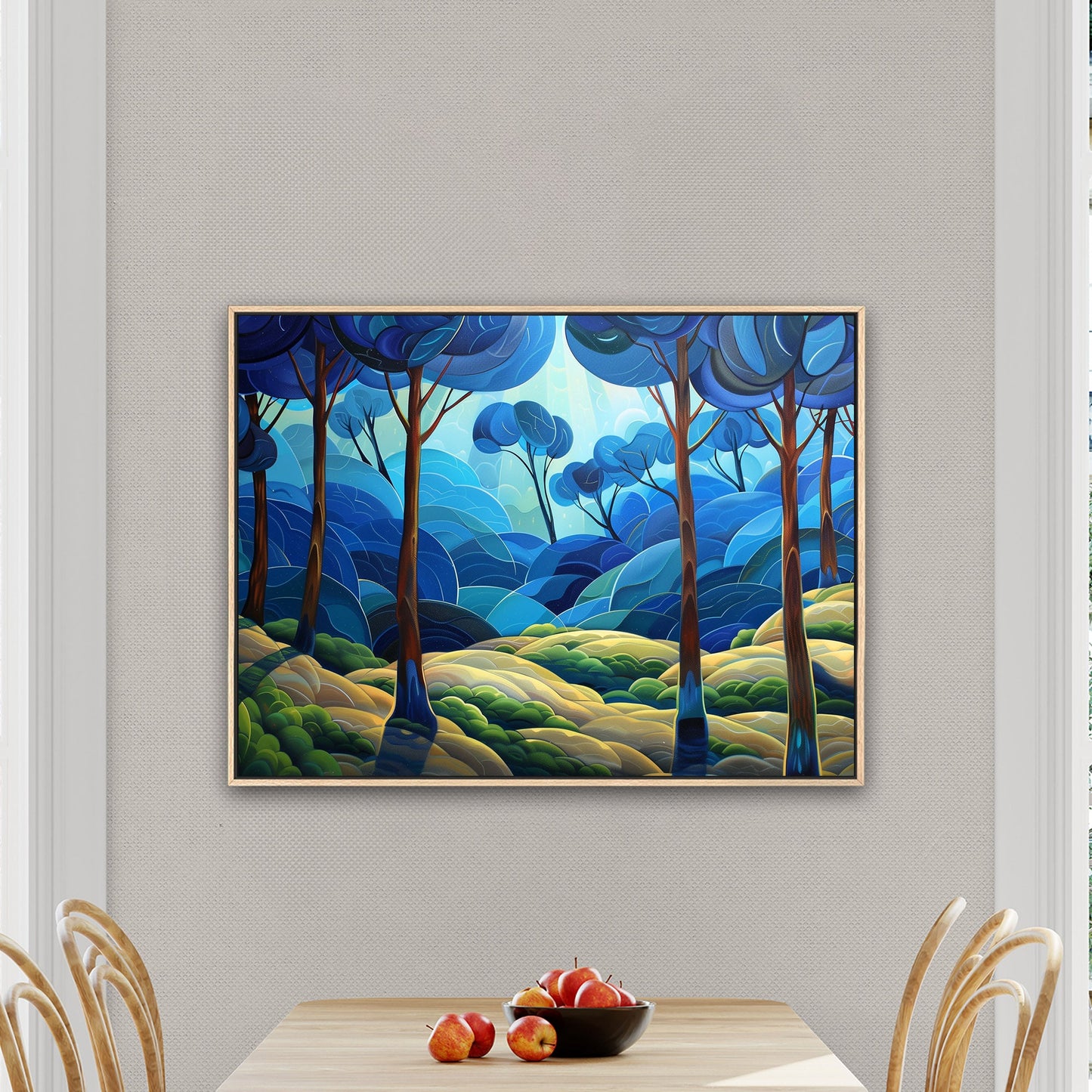 Fantasy Forest Vista - Enchanted Elegance