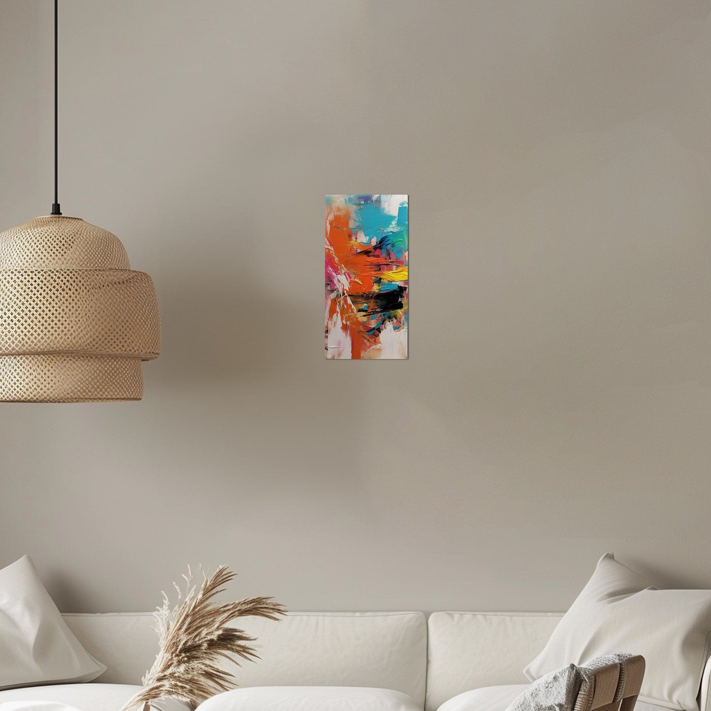 Captivating abstract art with vibrant colors - Spirited Creation