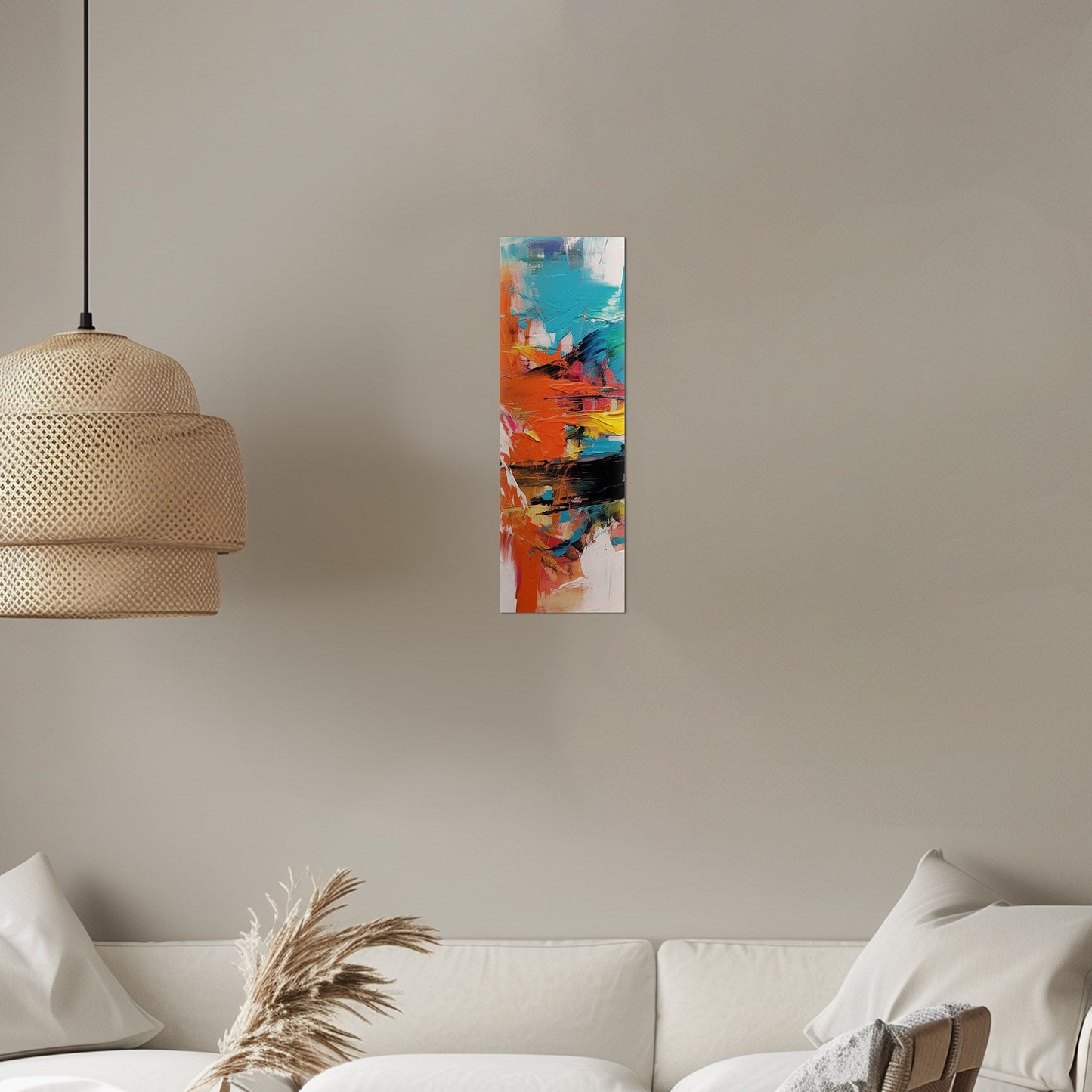 Captivating abstract art with vibrant colors - Spirited Creation