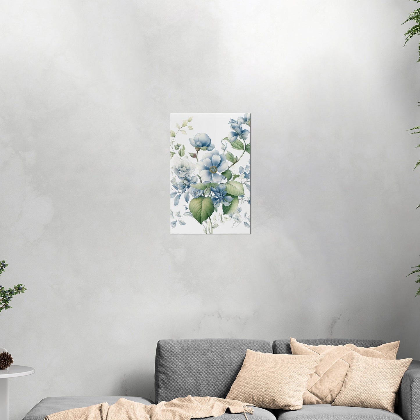 Vintage botanical watercolor - Sleepy Pastel Delight