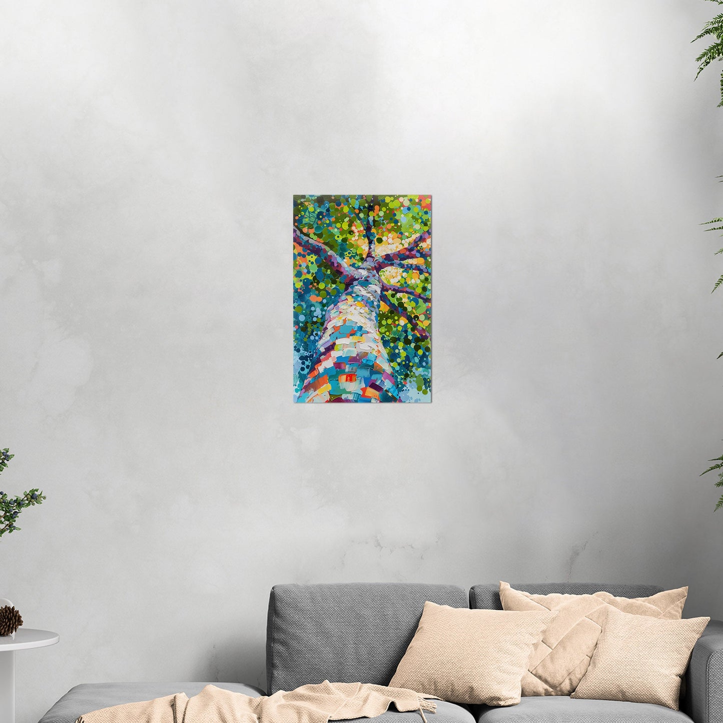 Vibrant tree exuding nature's beauty - Tranquility Enchantment